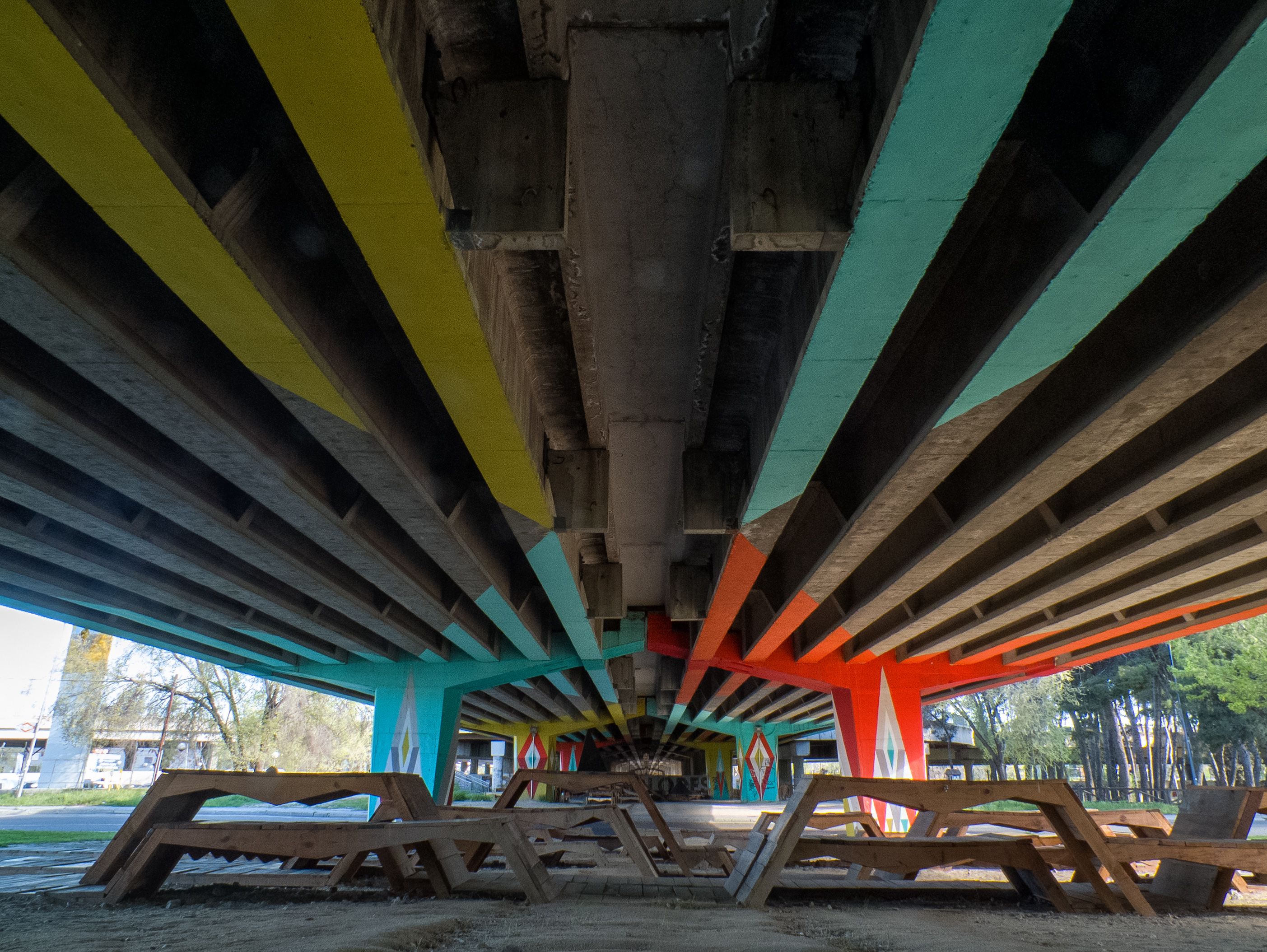 San Cris de Colores - Puente de Colores, por Chris Pearrow