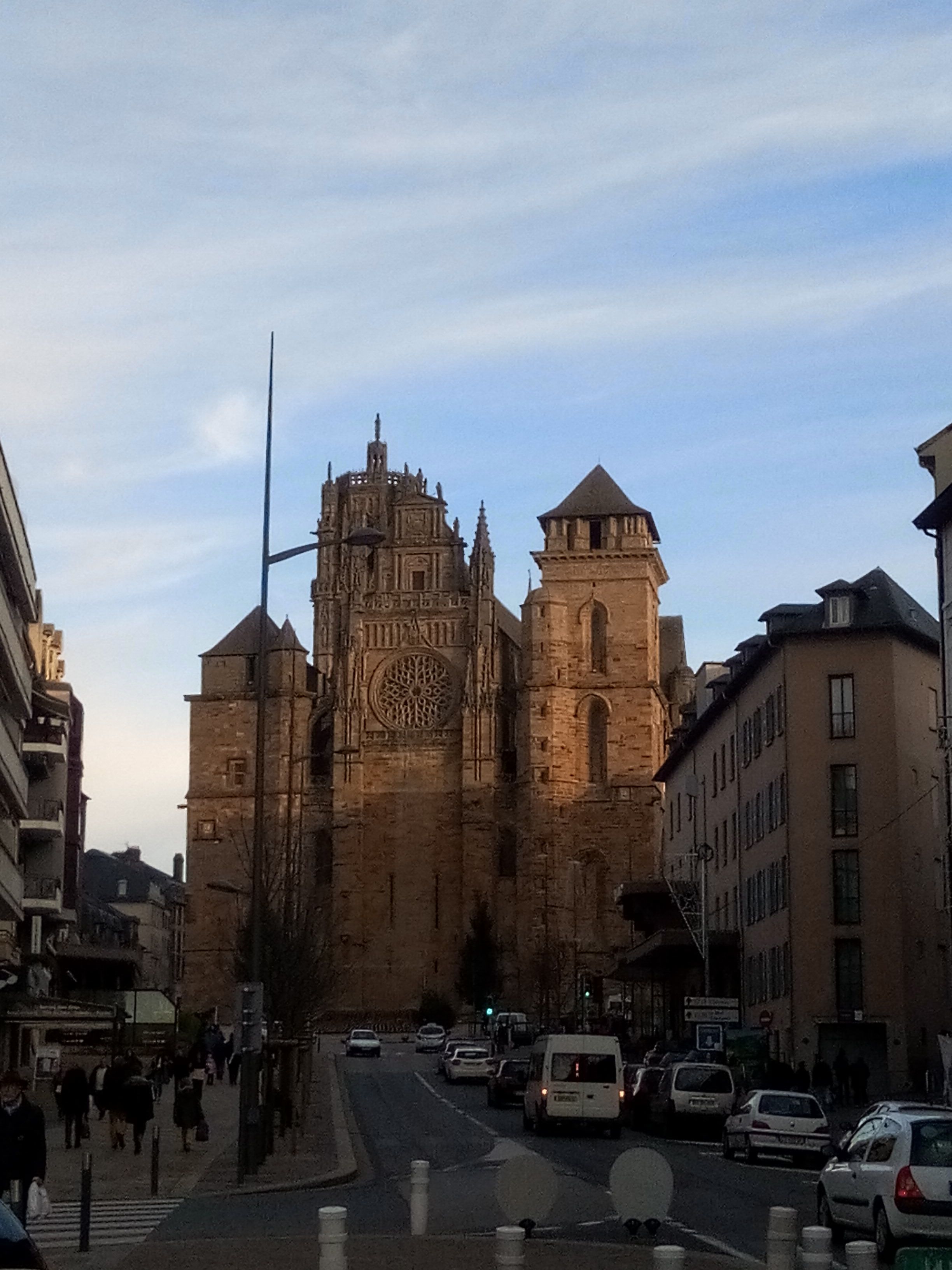 Clocher de la cathédrale de Rodez, por Delaporte Valera Jenny