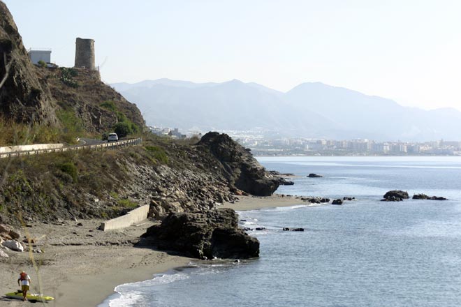 Playa de Mazagarrobo, por Marilo Marb