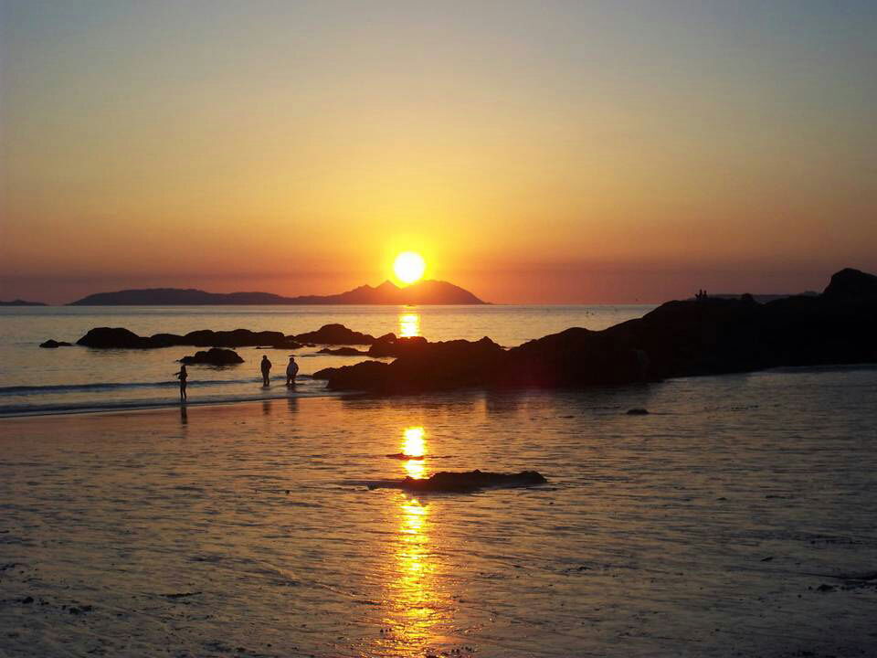 Atardecer en Samil, por alba lopez
