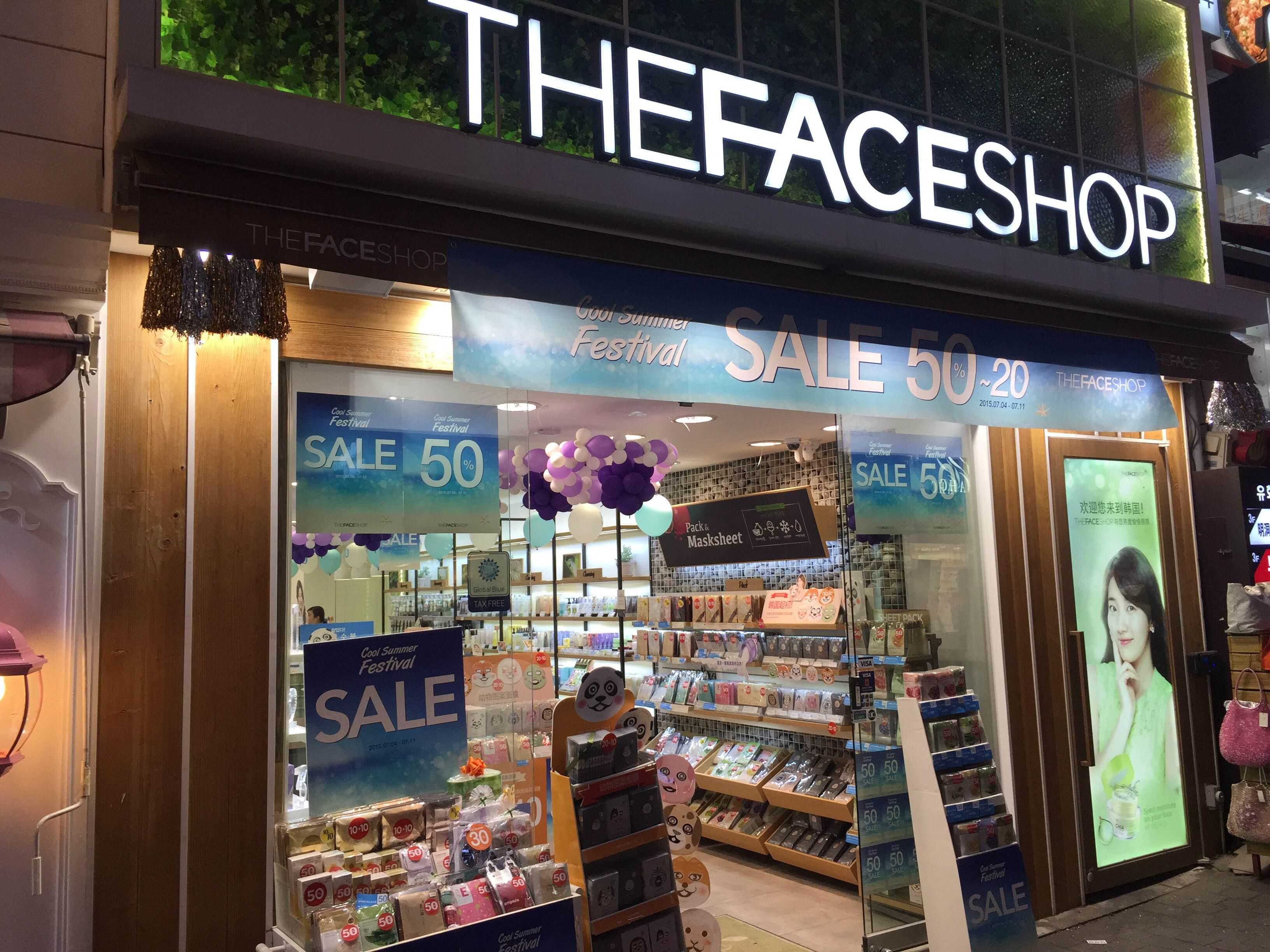 The faceshop, por Makuteros Family Run