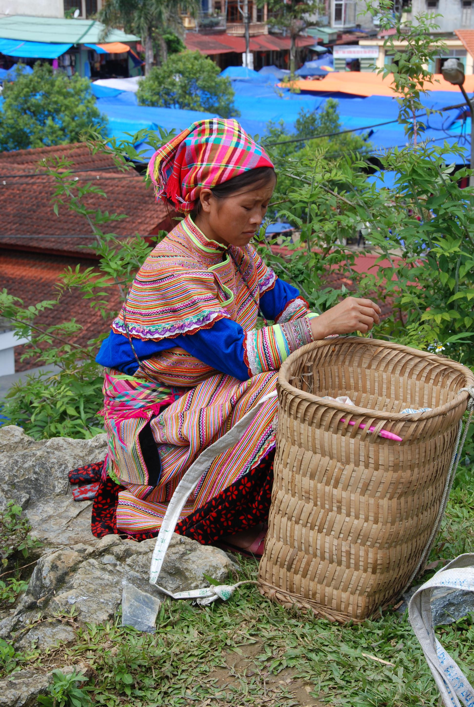 Mercado de Bac Ha, por Montse Fabregat