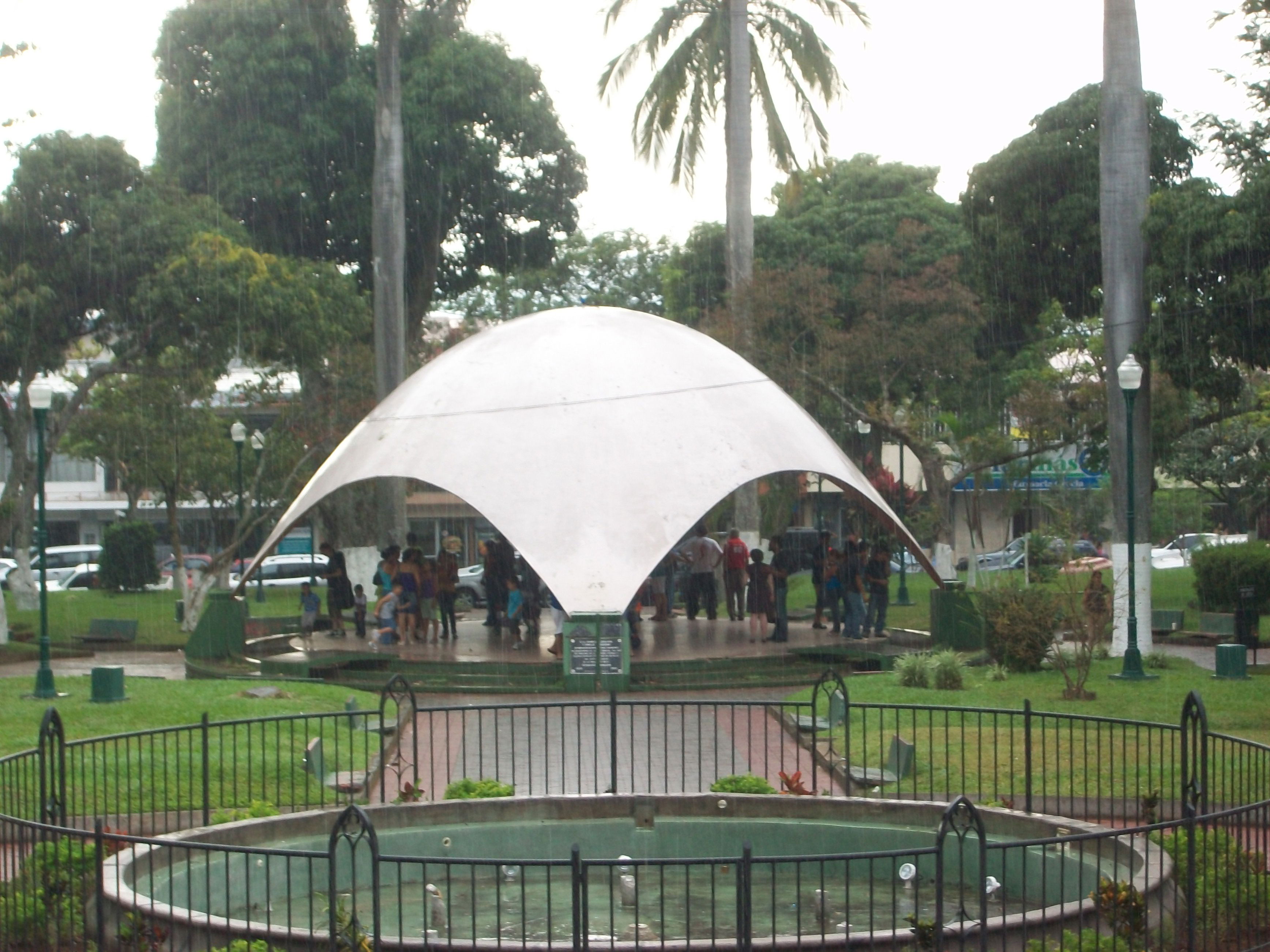 Parque central, por Coline