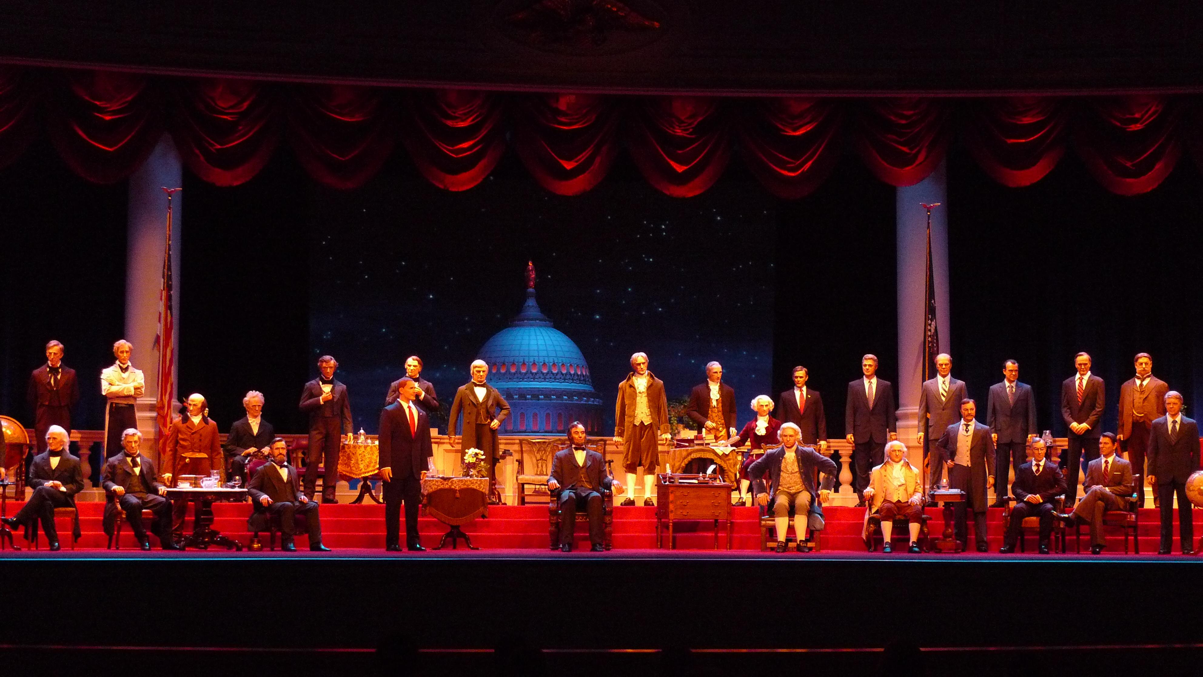 The Hall of Presidents - Magic Kingdom, por Rachel De Menezes Palhano