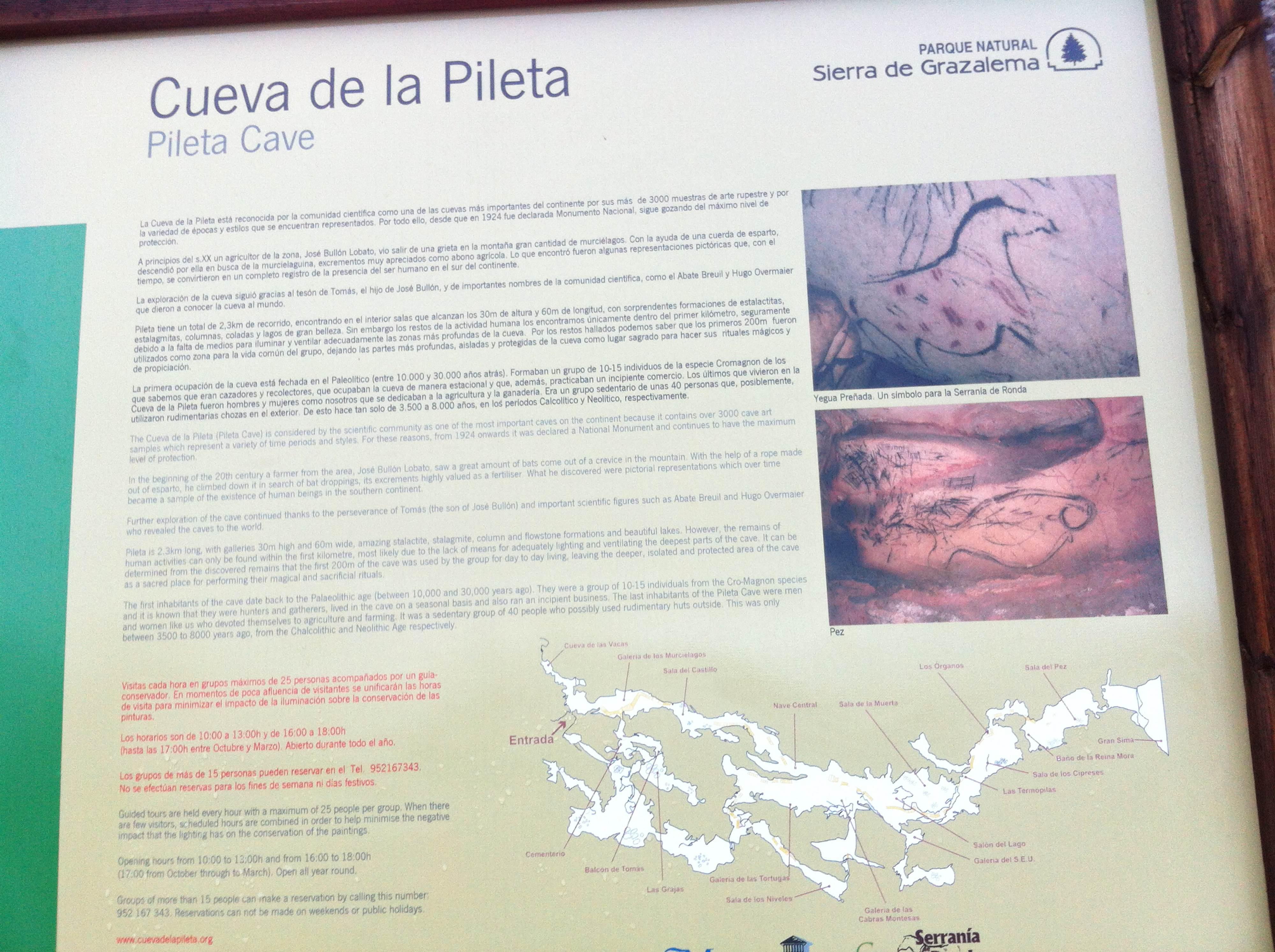 Cueva de La Pileta, por Iñaki Martínez Díez
