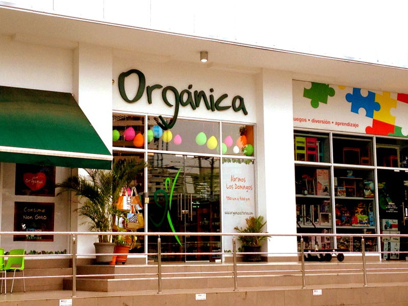 Orgánica Store, por Carolina Saldarriaga