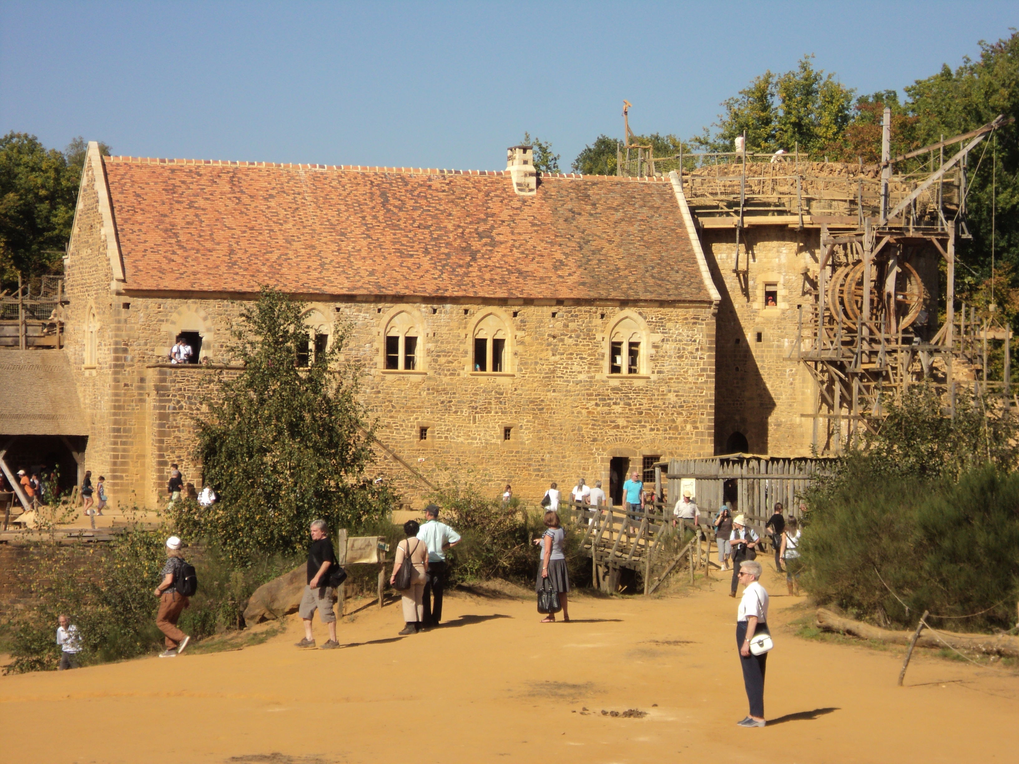 Castillo de Guédelon, por Anthony Bevilacqua