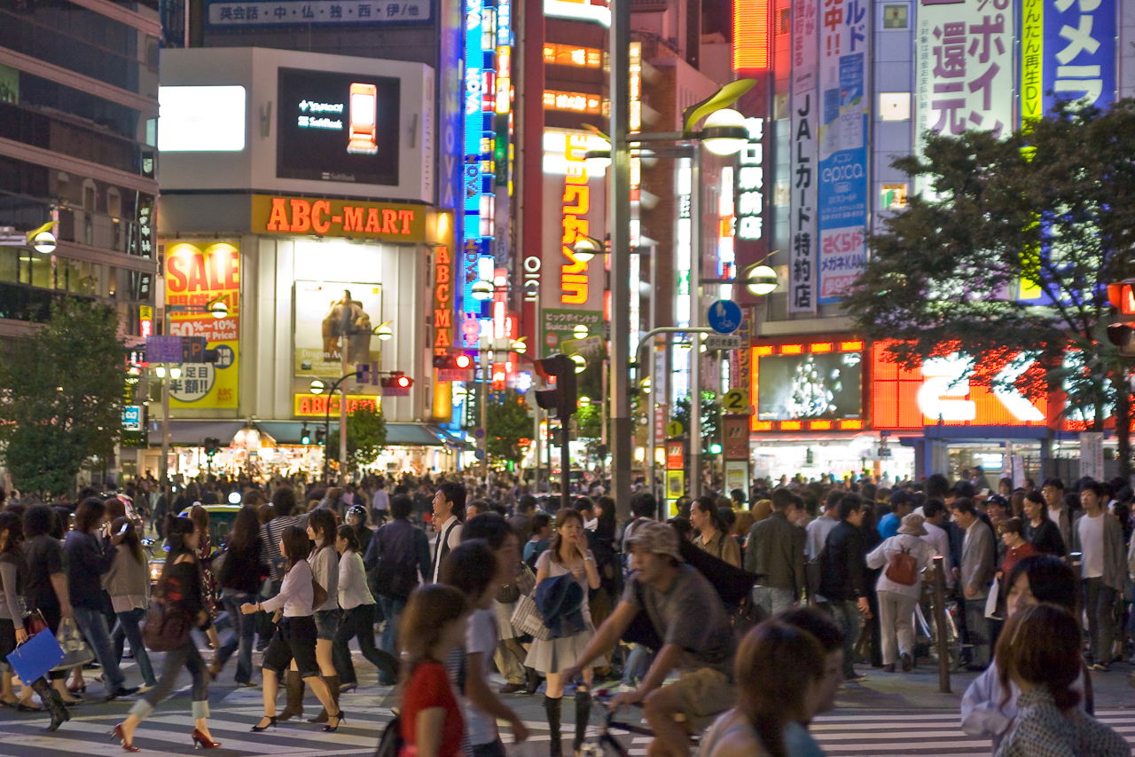 Barrio de Shinjuku, por Jose Mª Exposito Cordero