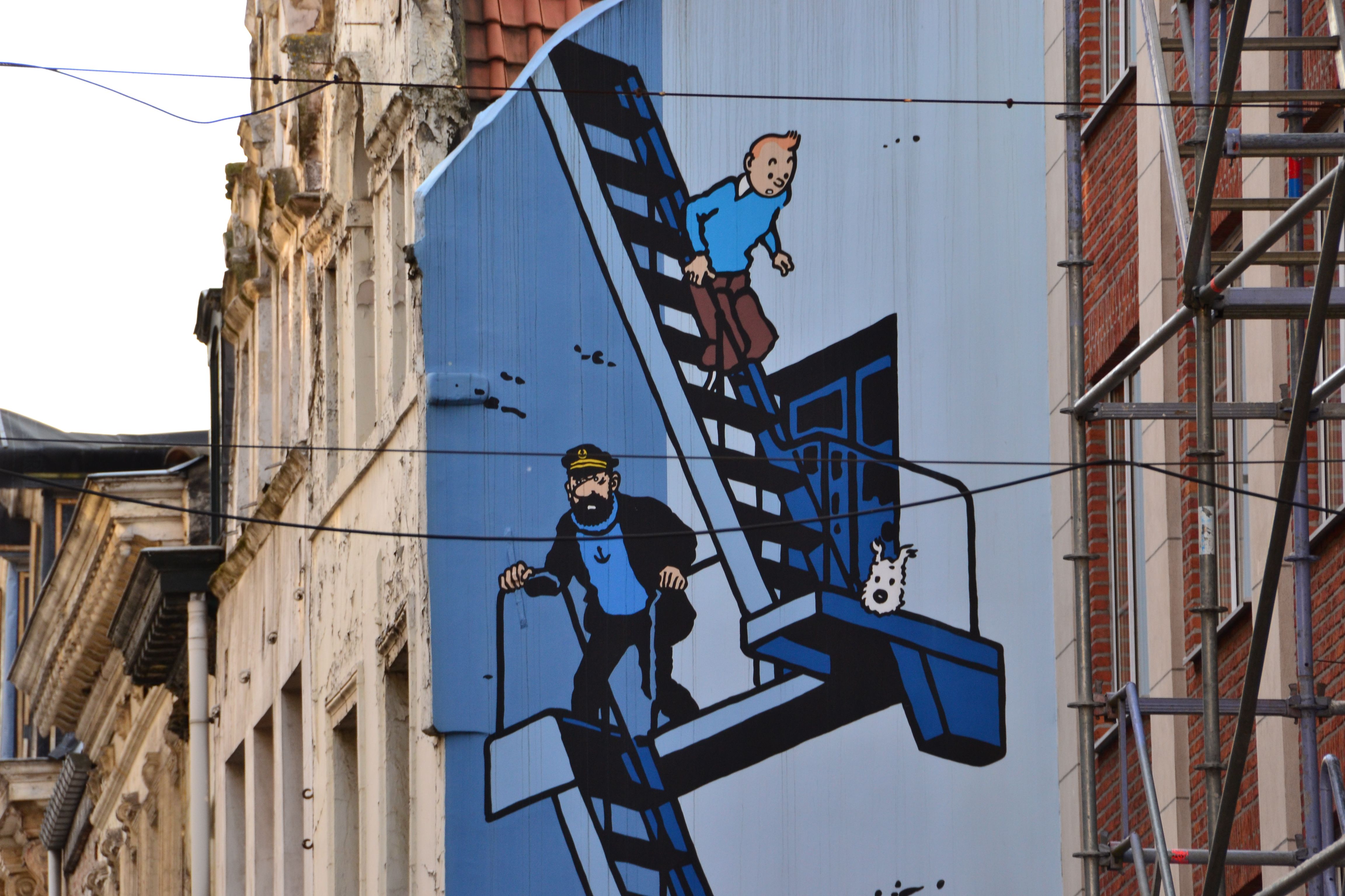 Los murales de Bruselas