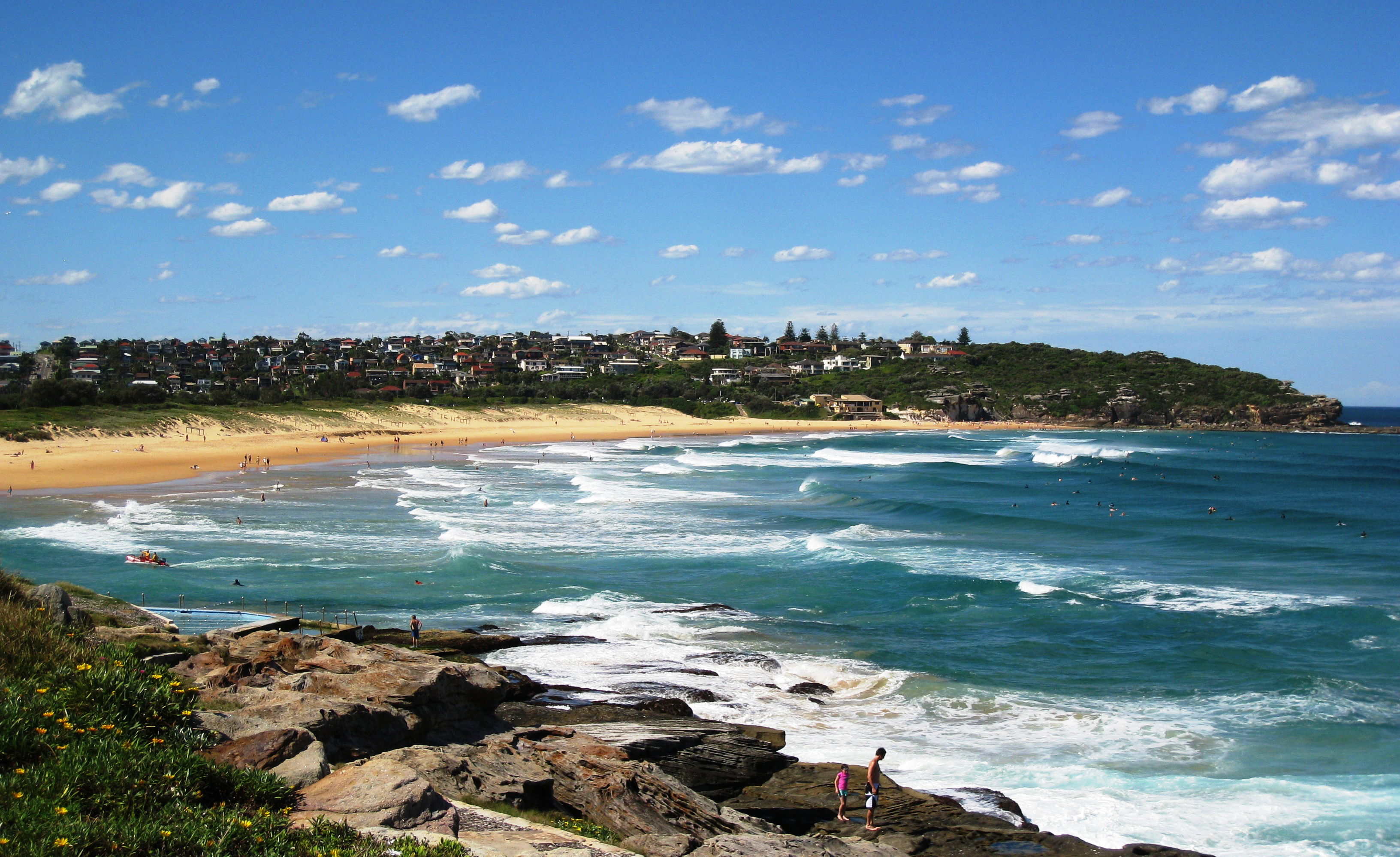 Playa de Curl Curl, por Mariana Vozone