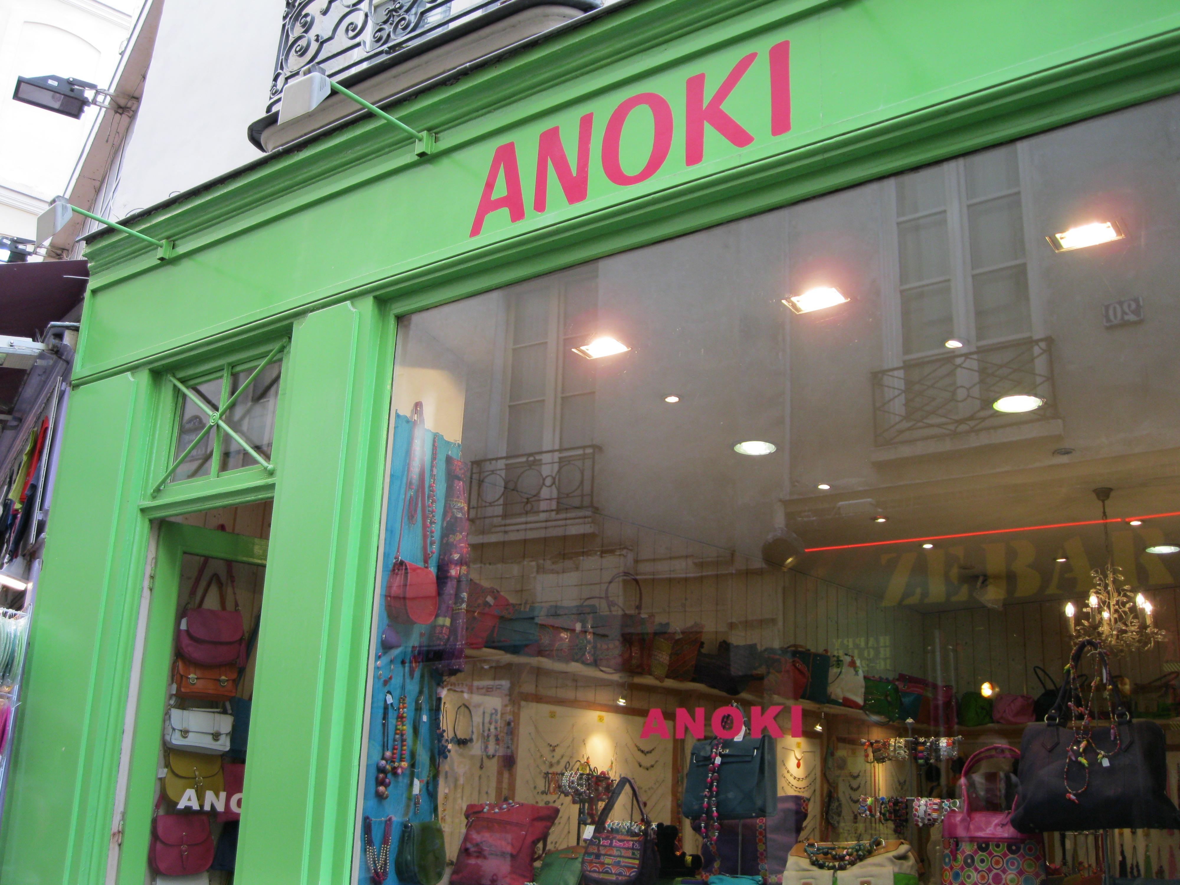 Tienda Anoki, por Pamela Ferrari
