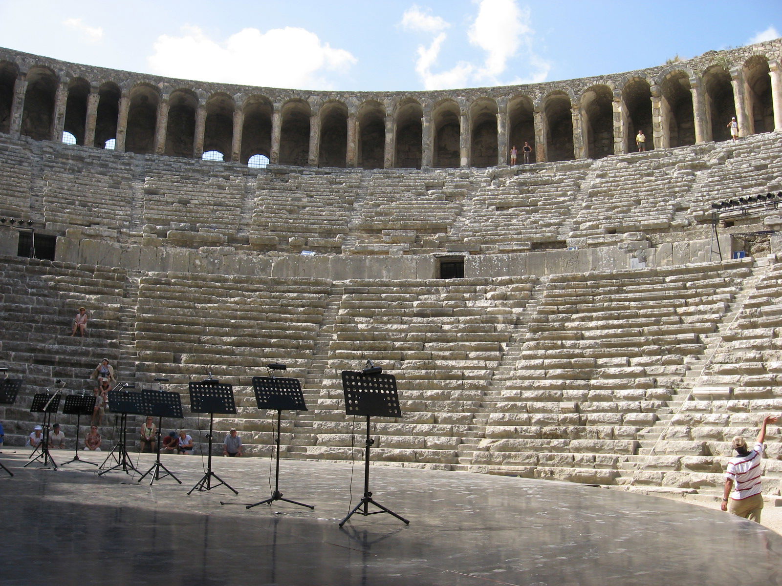 Anfiteatro de Aspendos, por firefox