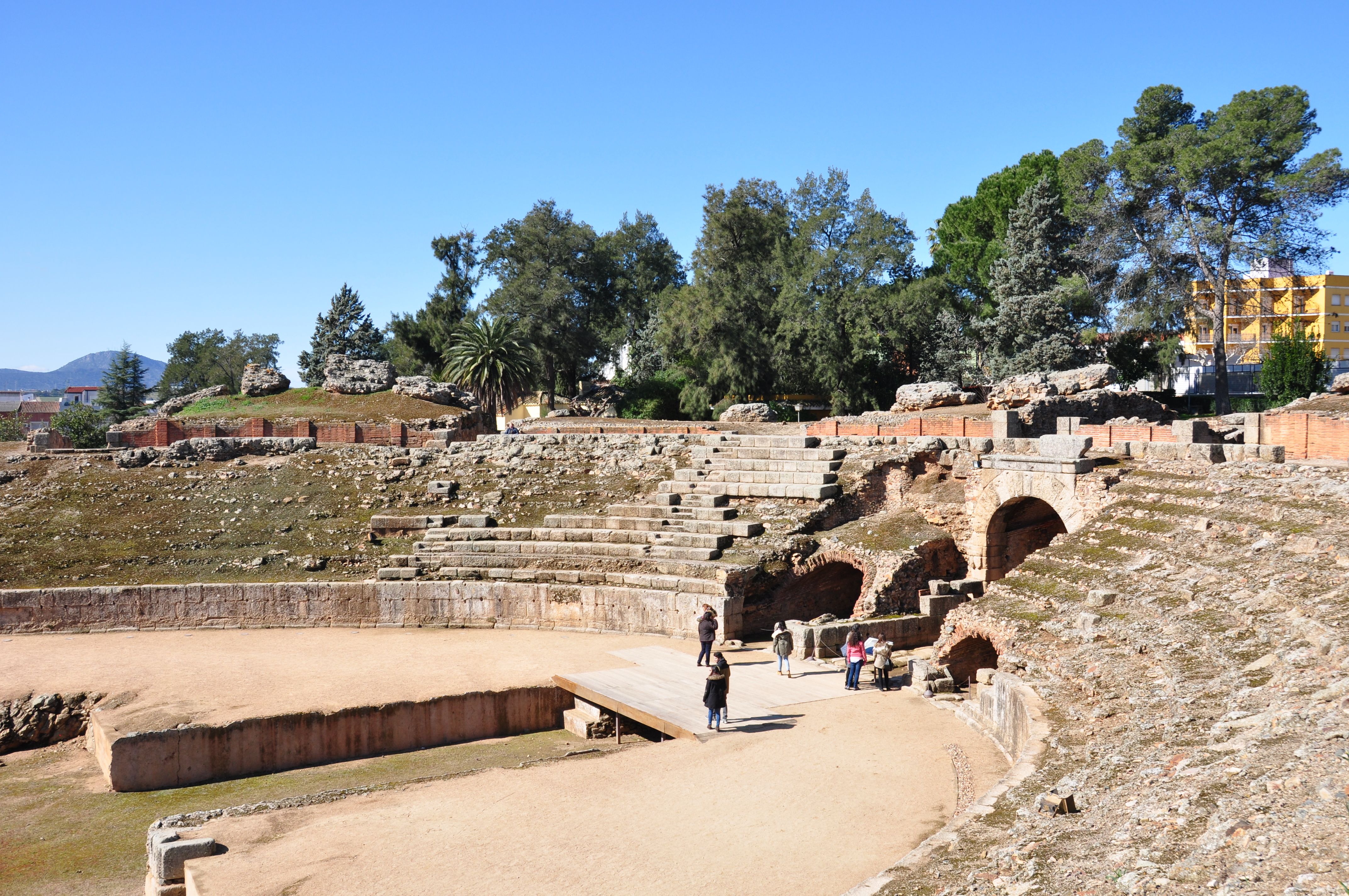 Anfiteatro de Mérida, por Kris por el mundo