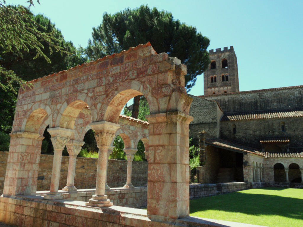 Claustro de St Mixel de Cuxa, por Dónde vamos Eva