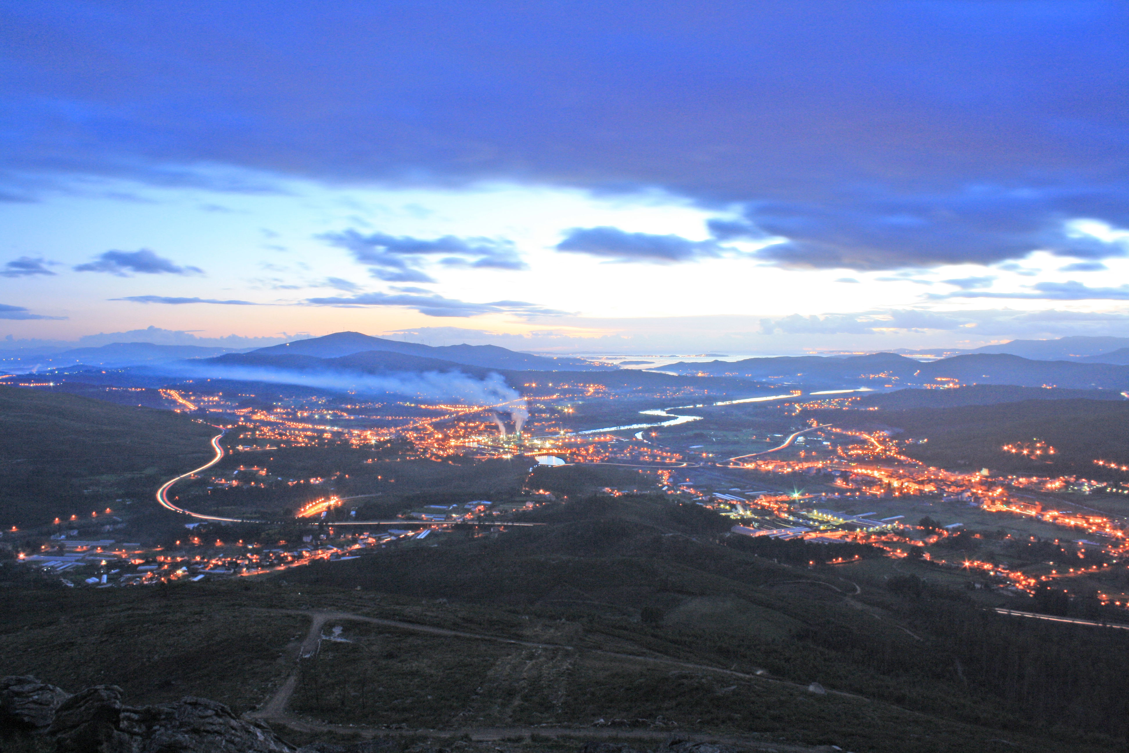 Vistas a la ria de Arousa, por daniel tubio muñiz