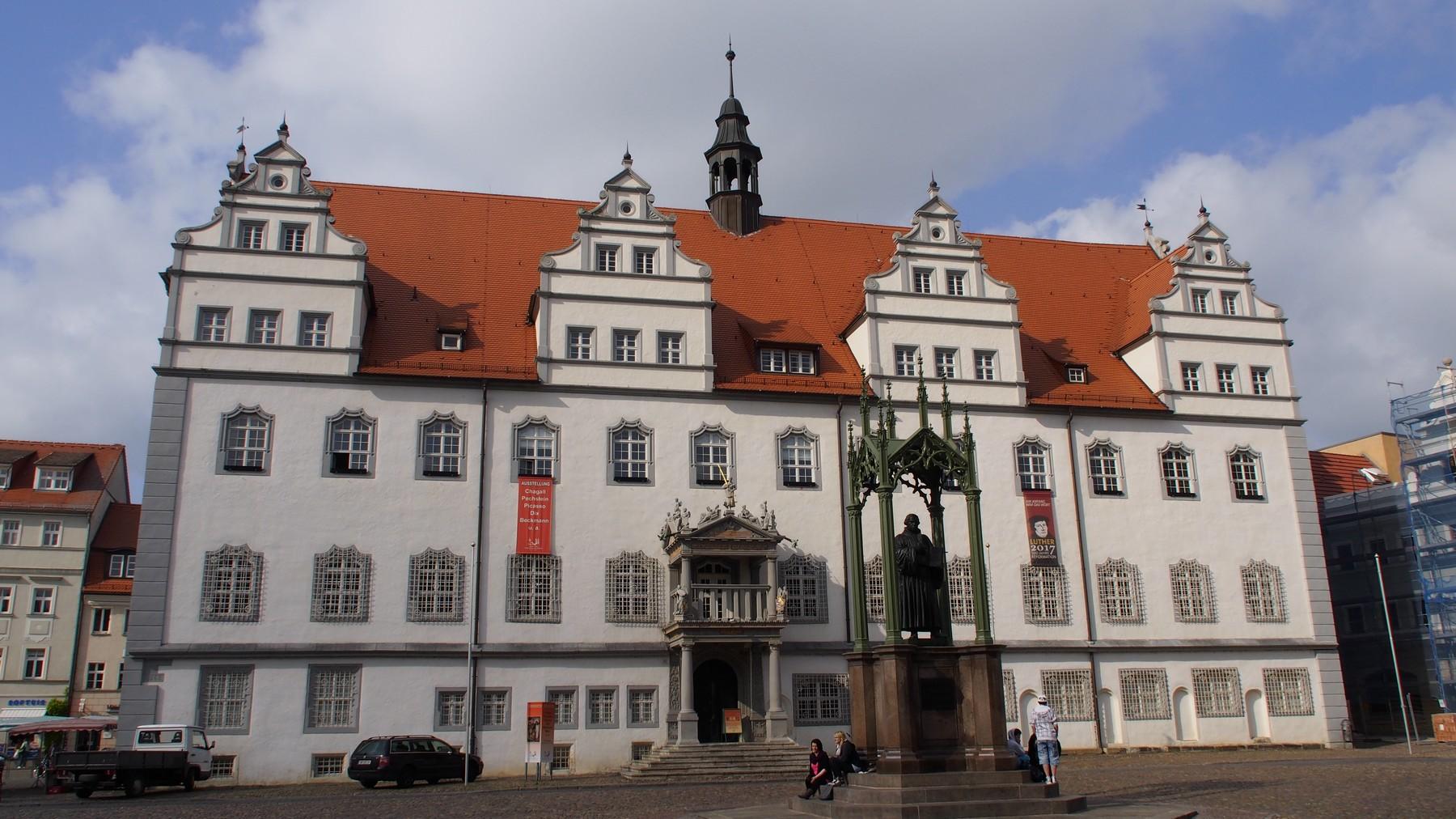 Monumentos conmemorativos de Lutero en Wittenberg, por Carlos Olmo