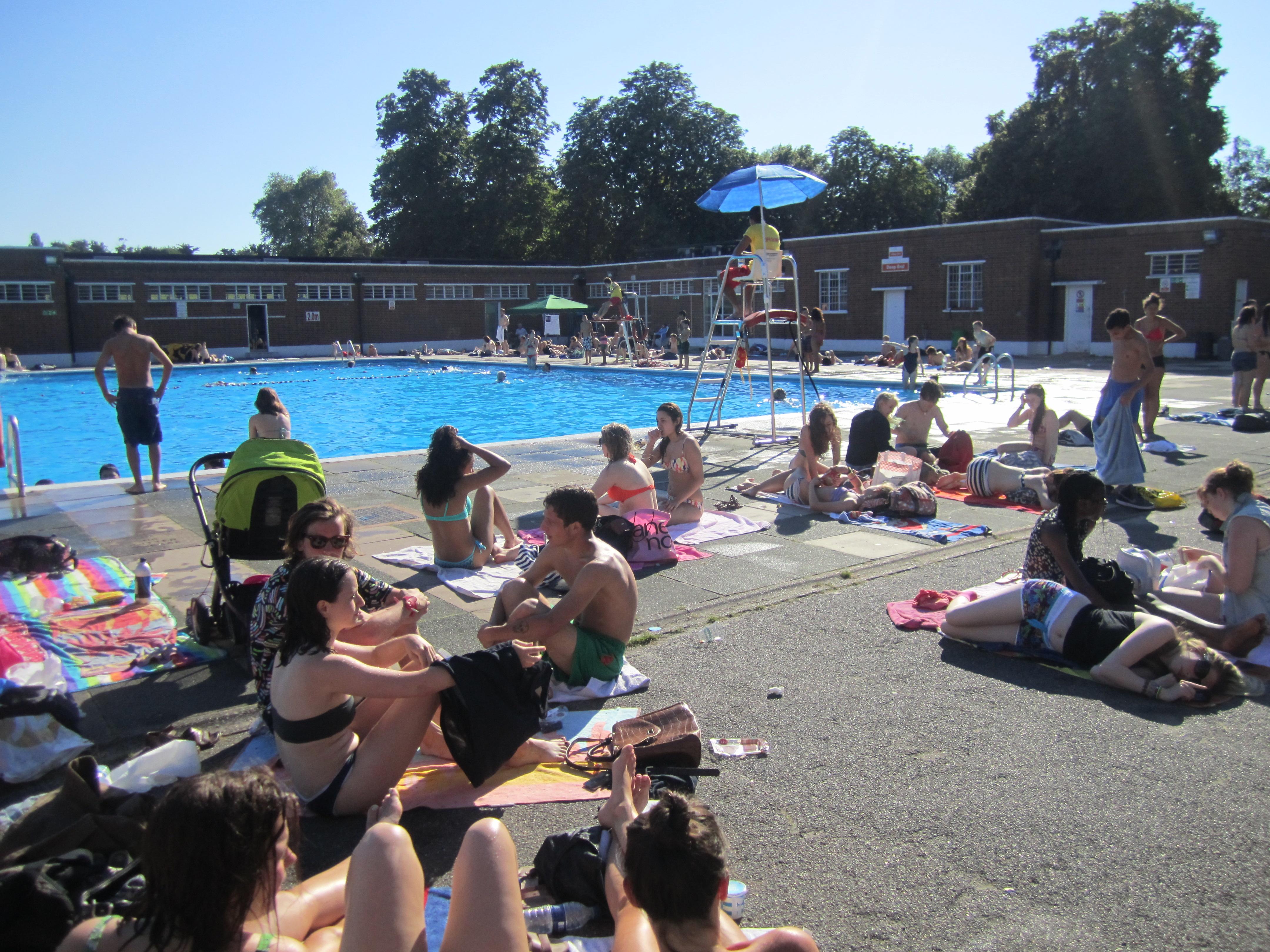 Brockwell Lido, por Céline 