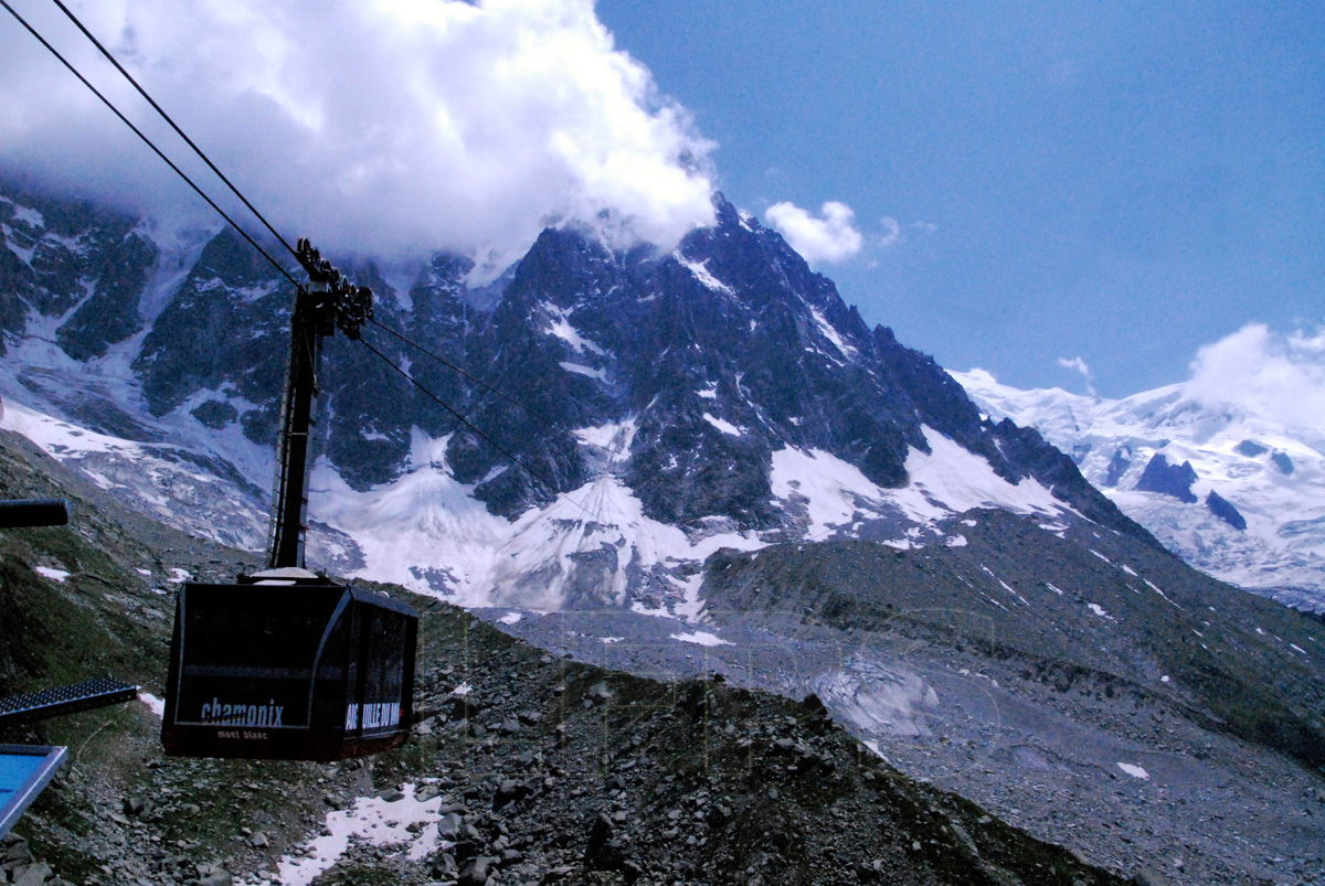 Teleférico de l'Aiguille du Midi, por luisfernando
