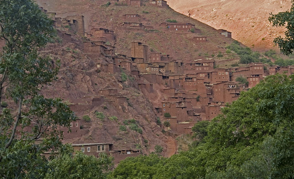 Megdaz, aldea en el Alto Atlas de Marruecos, por Angel García
