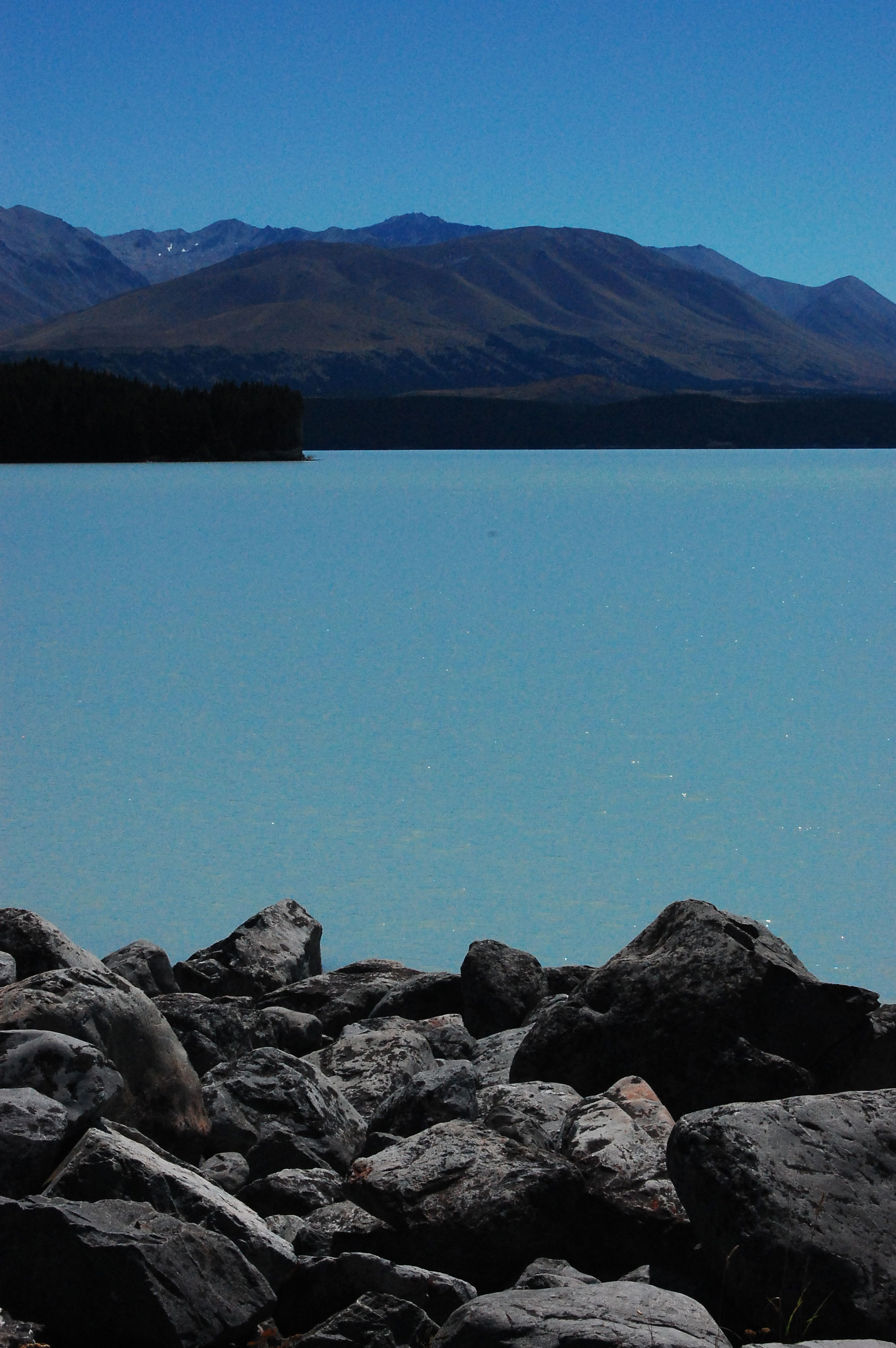 Lago Pukaki, por Angelo Zinna