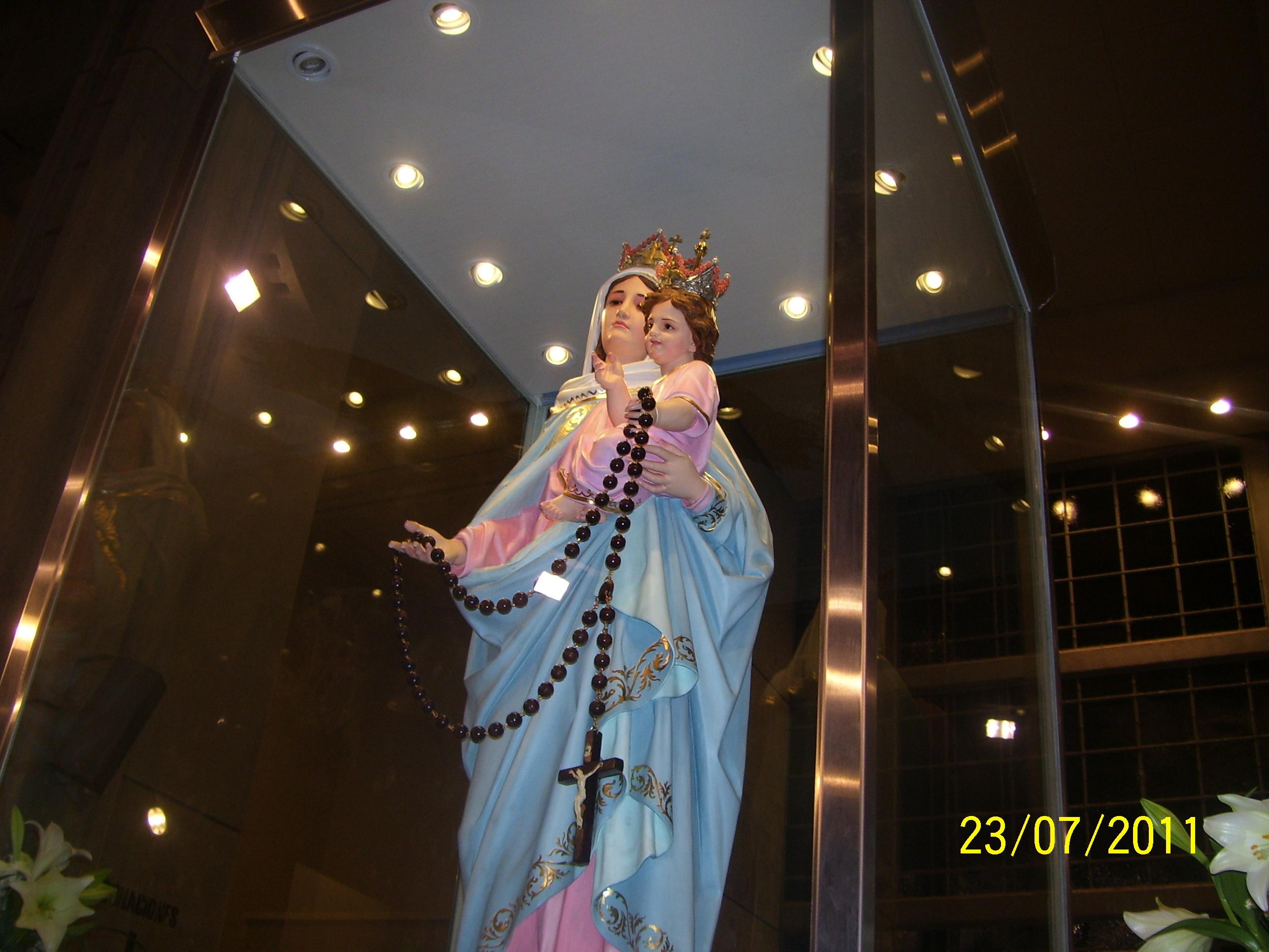 Virgen María del Rosario de San Nicolás, por claudia aguilera