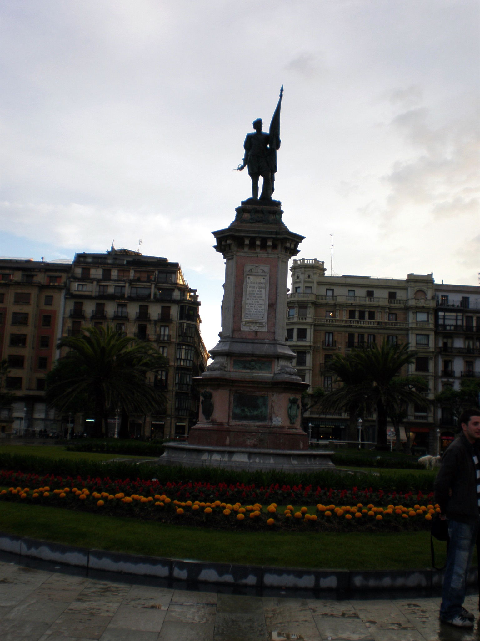 Estatua al Almirante Don Antonio de Oquendo, por Olga