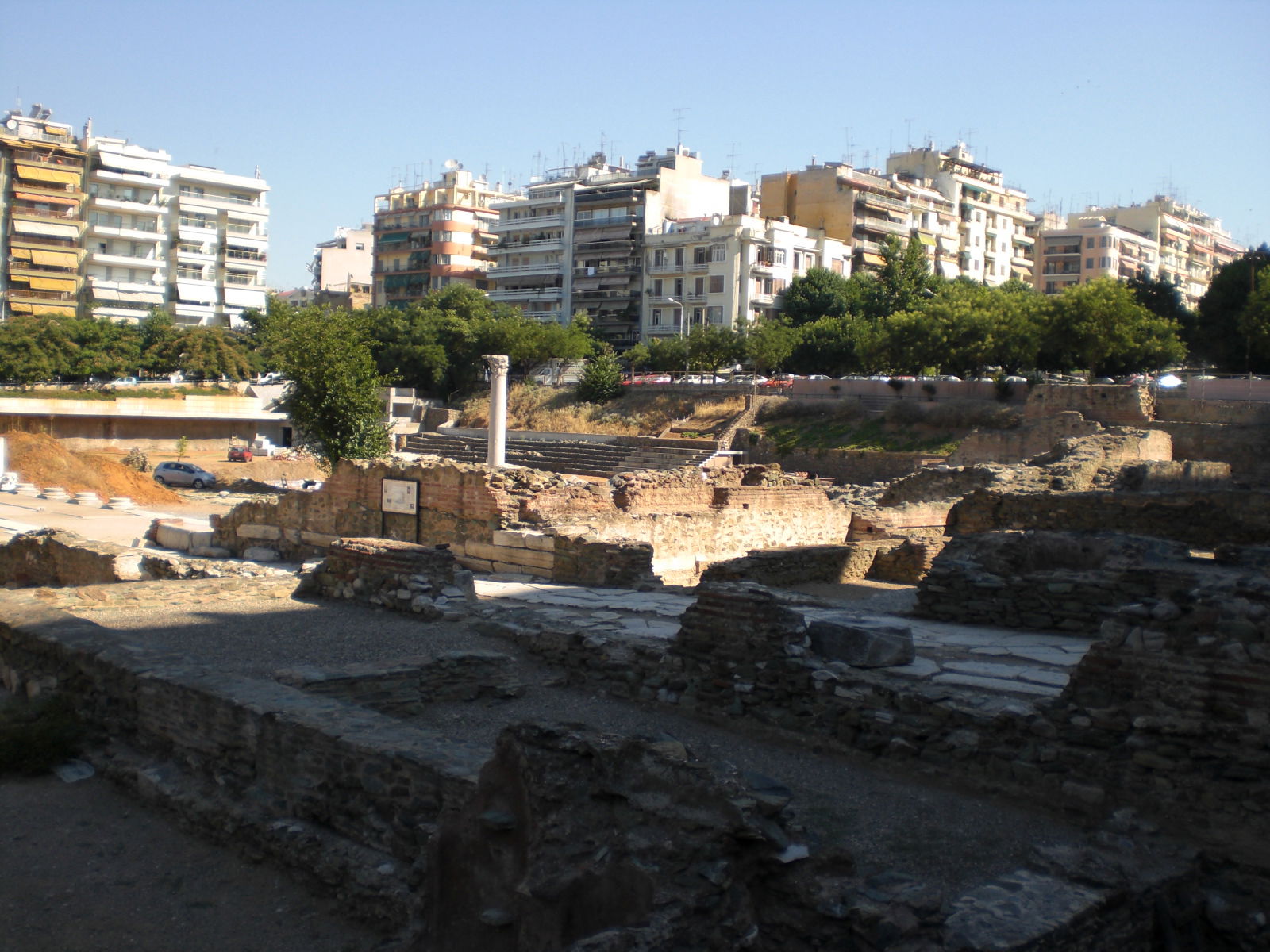 Antigua agora, por guanche