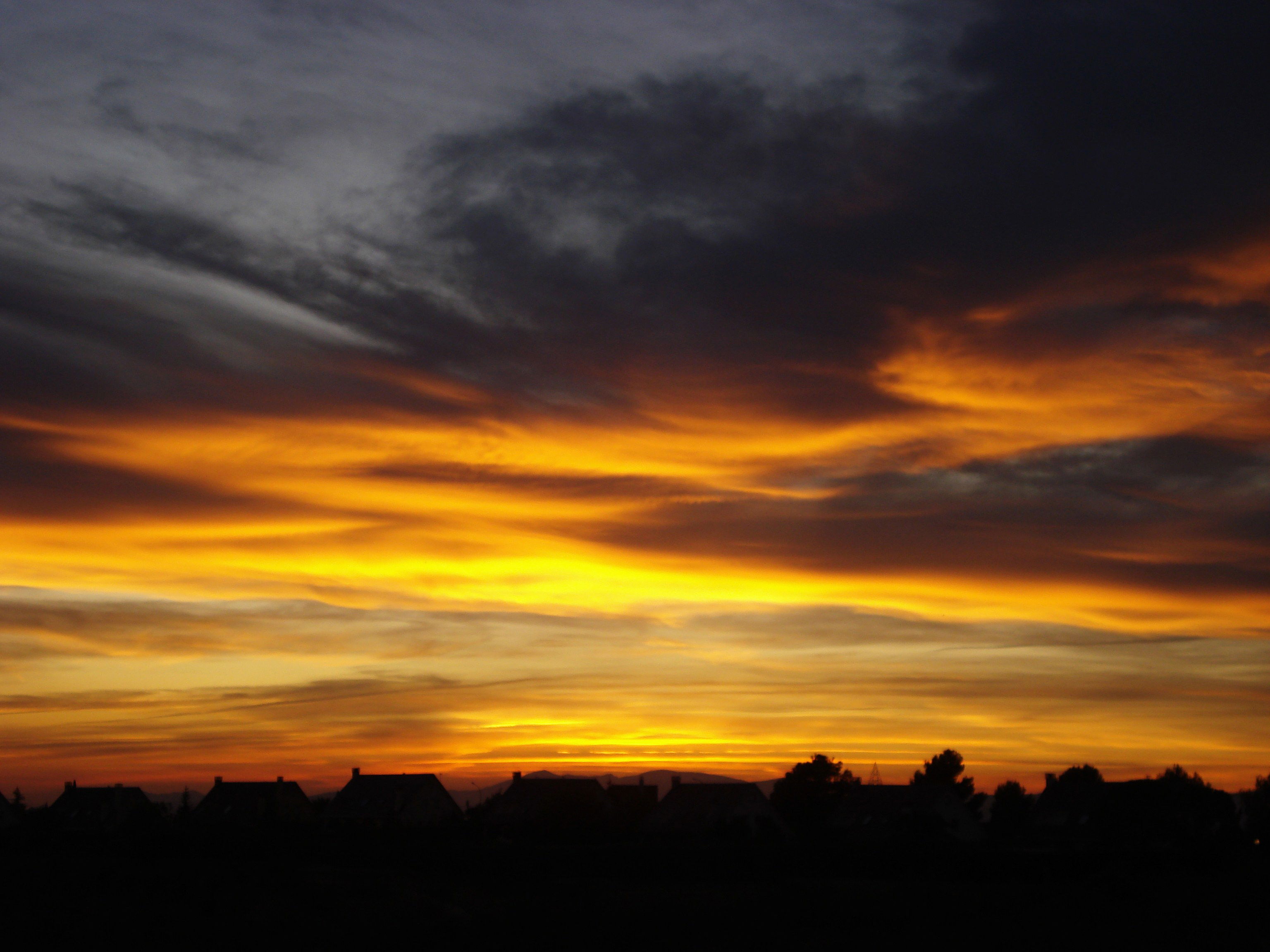 Atardecer en Boadilla, por LEILA MADRID