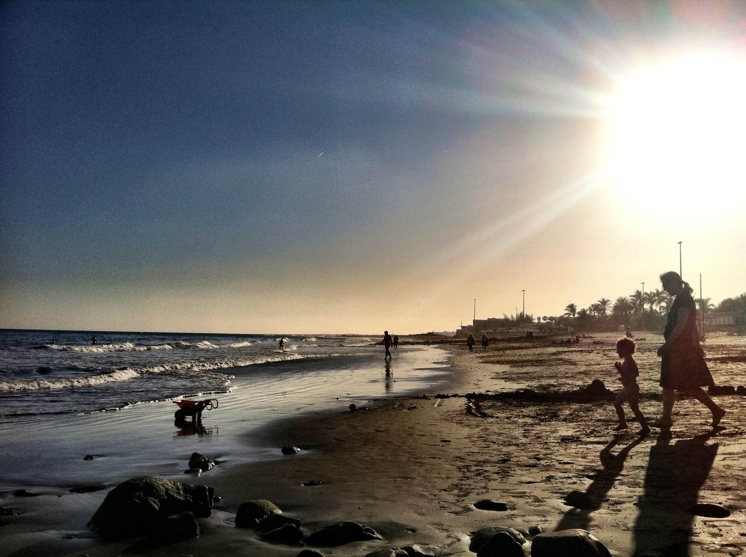 Playa de San Agustín, por Eduardo Gómez de la Mata