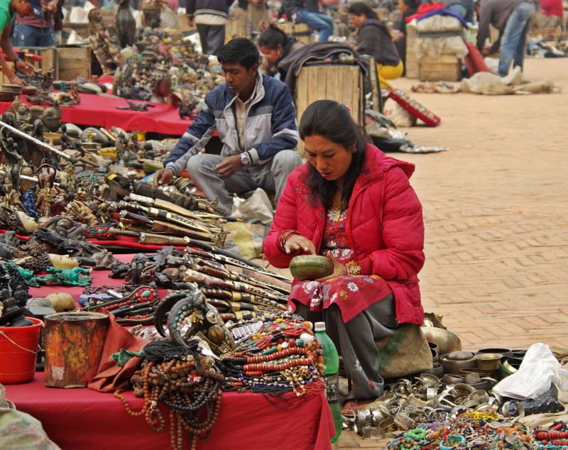 Plaza Basantapur, por Dharmabum