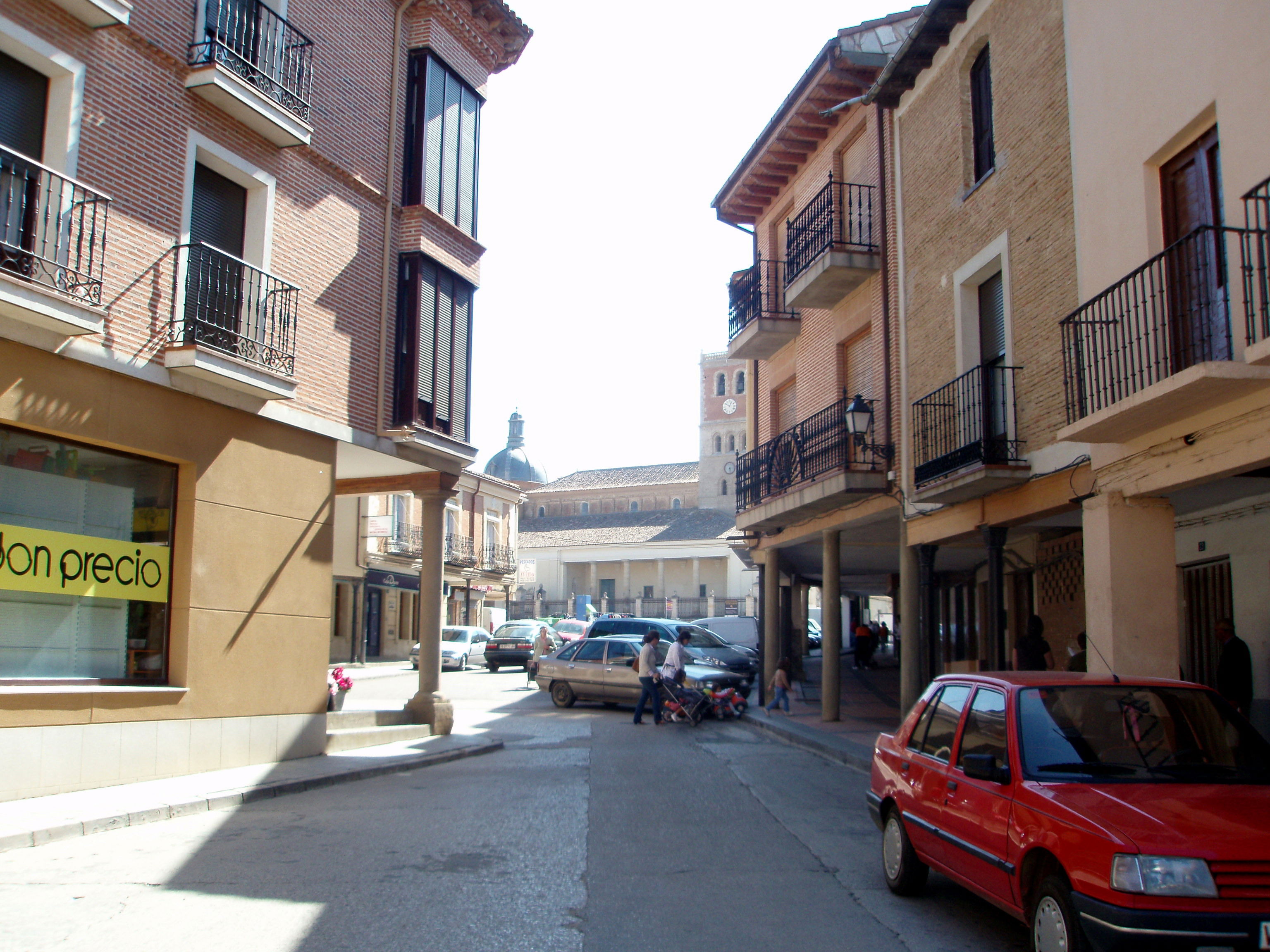 Calles de Villalón de Campos, por Olga