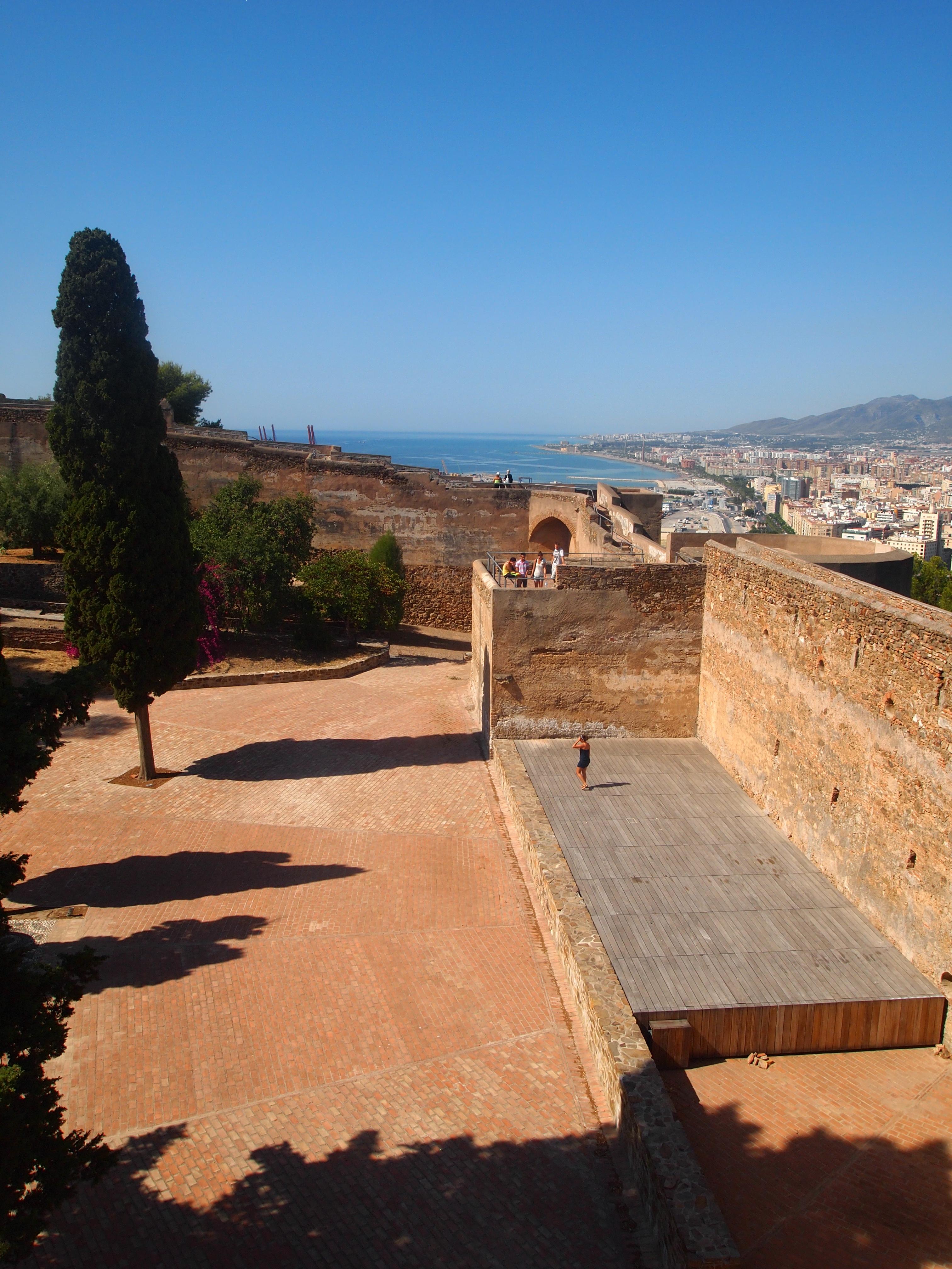 Castillo de Gibralfaro, por PAULA perez lira