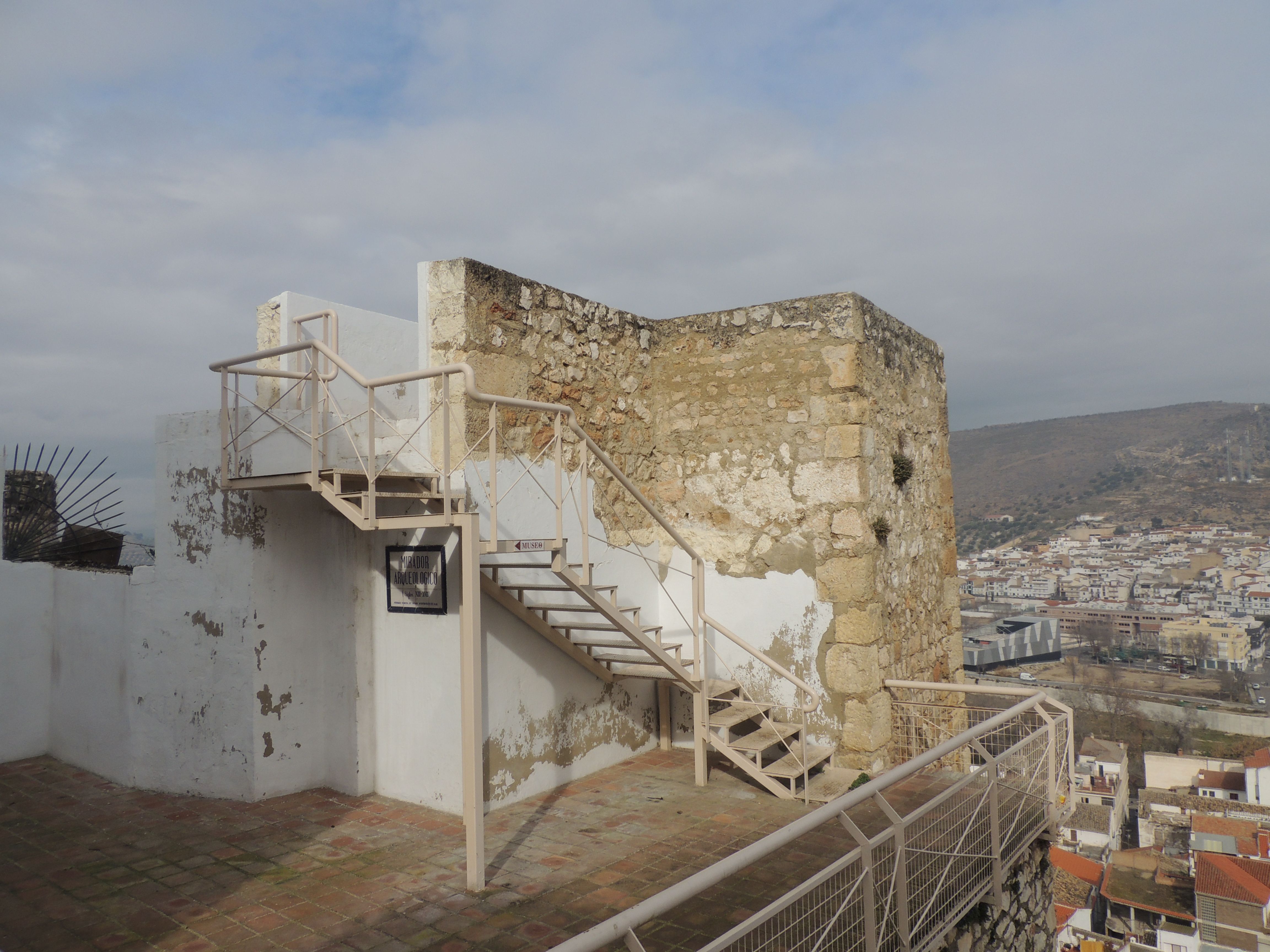 Mirador Arqueológico de la Alcazaba, por Dónde vamos Eva