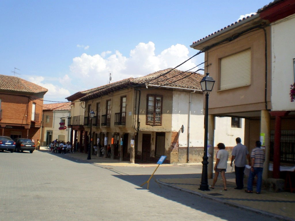 Plaza Mayor de Villamañán, por Lala