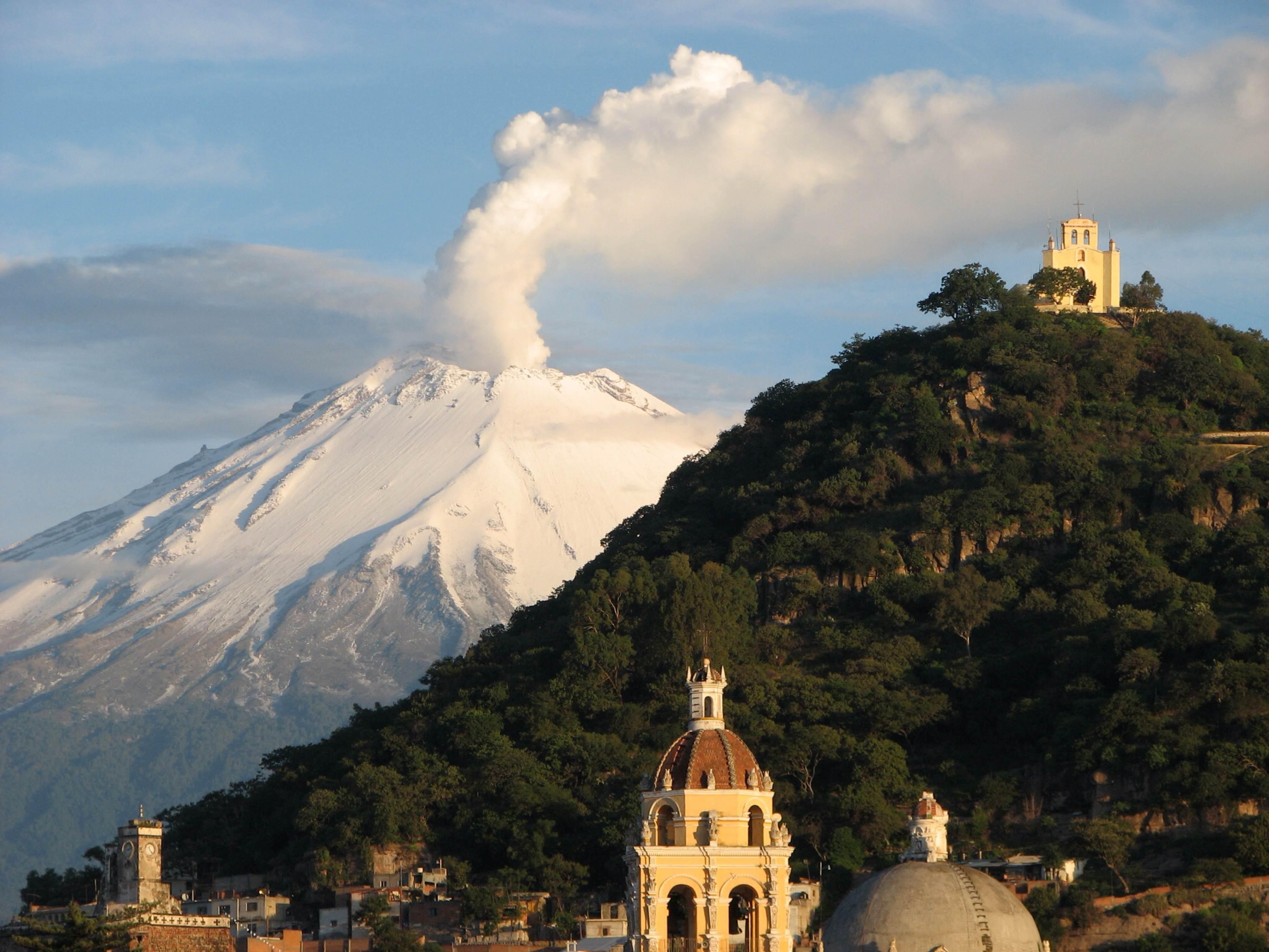 Volcán Popocatépetl, por Epifanio Gómez Estrada