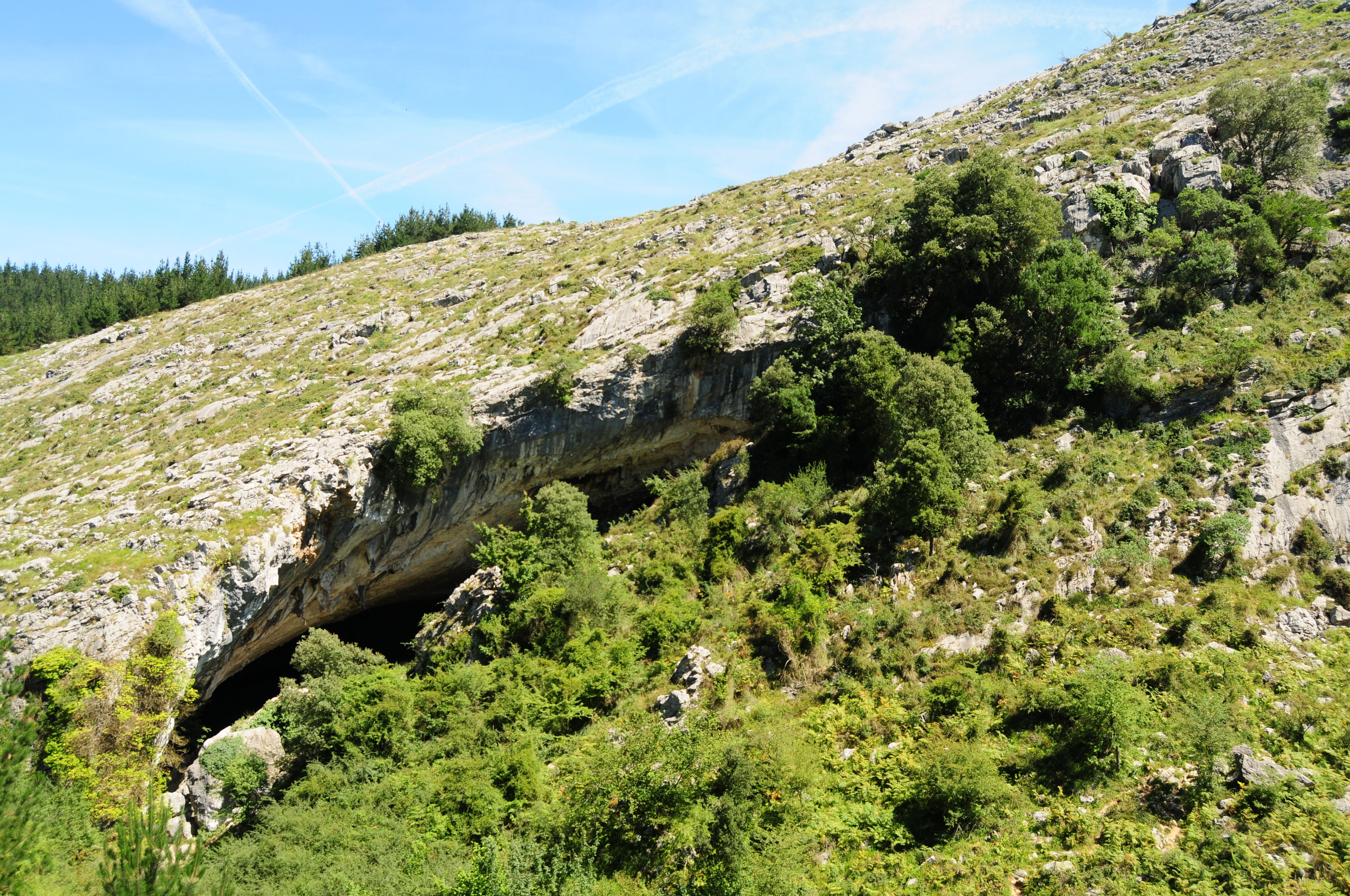 Espeleología en Baltzola, por David Esteban
