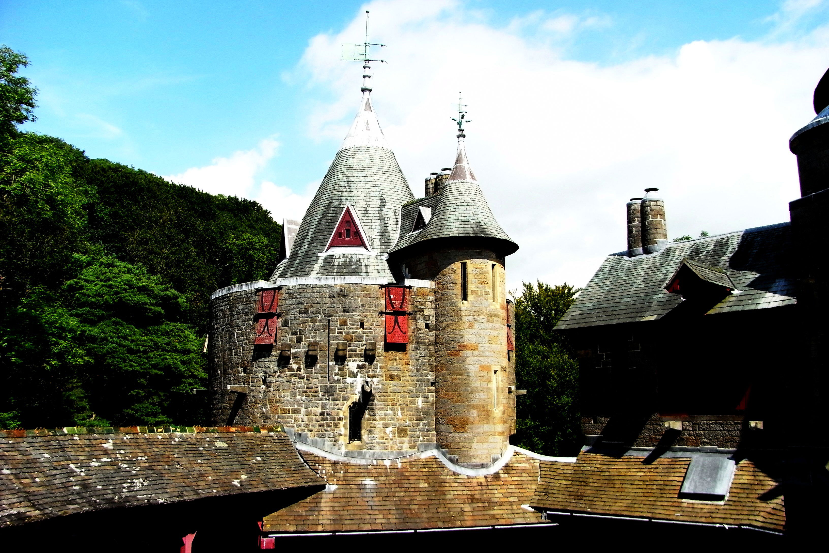 Castell Coch - Castillo Rojo, por Arilena