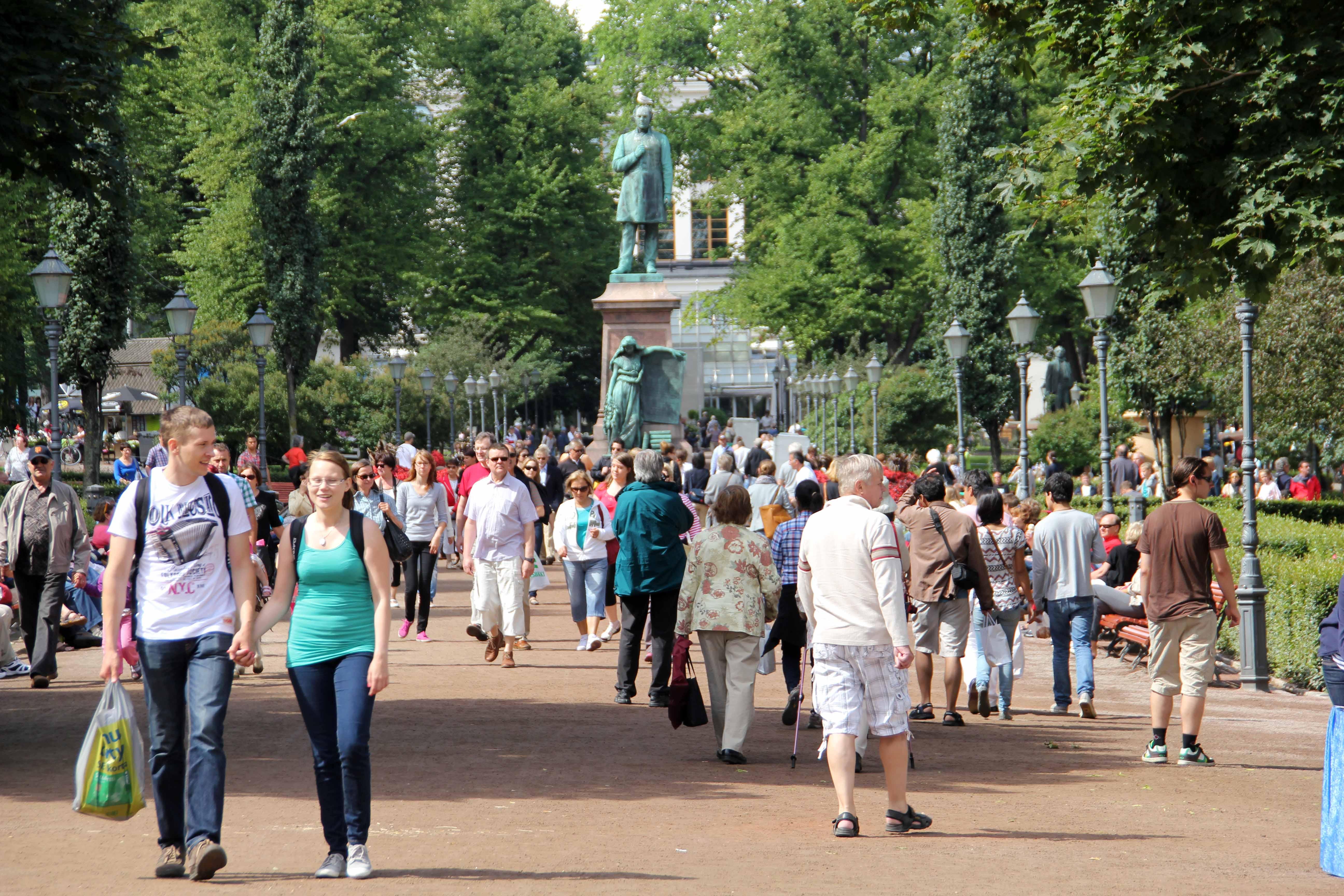 Parque de la Esplanada (Södra esplanaden), por Sergio