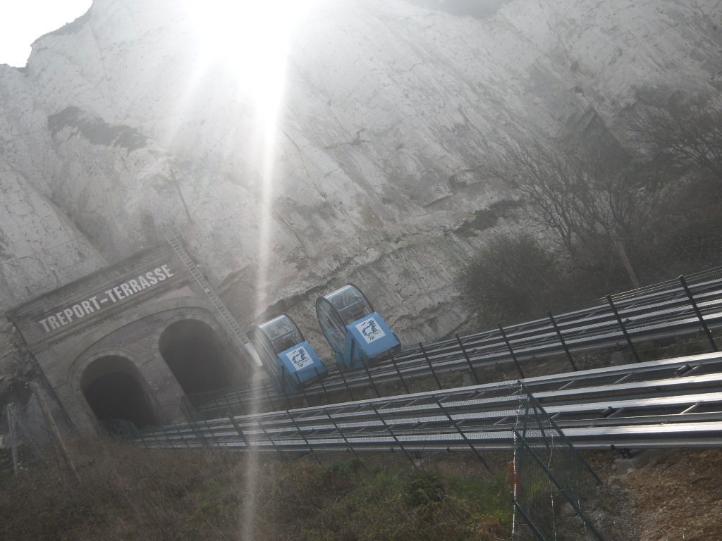 El funicular Tréport, por Mariposa Española