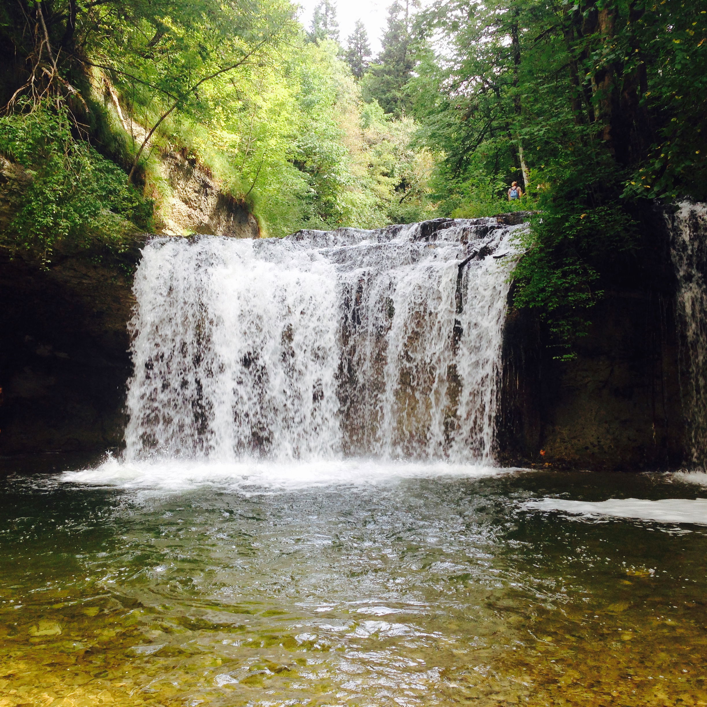 Grand Saut (Cascadas du Hérisson), por Nadia Ben Moheddine