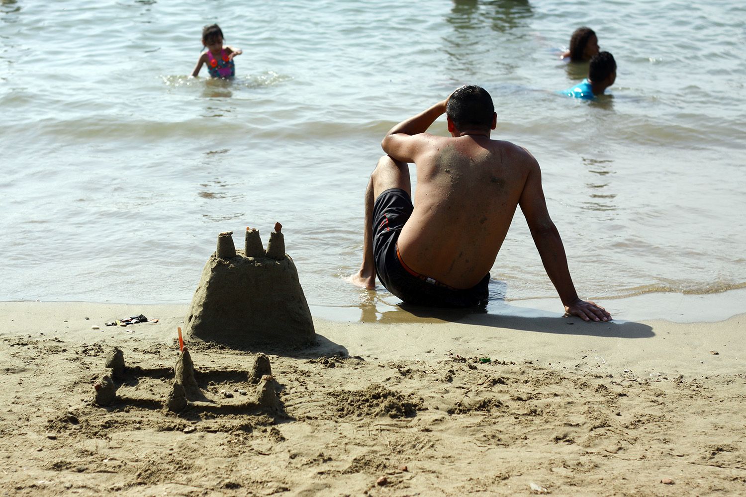 Playa de Taganga, por Tribi Lin