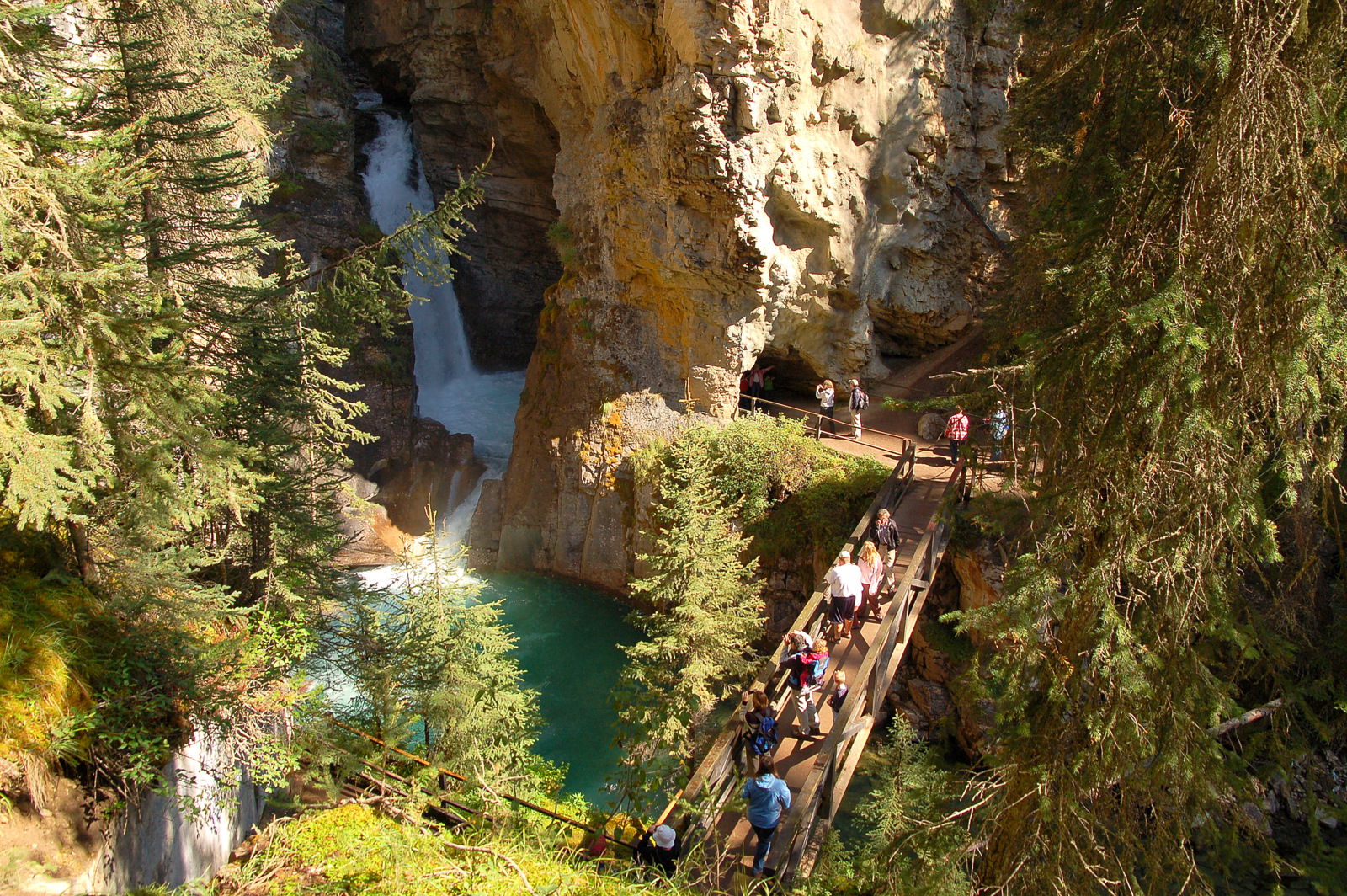 Johnston Canyon, por naxos