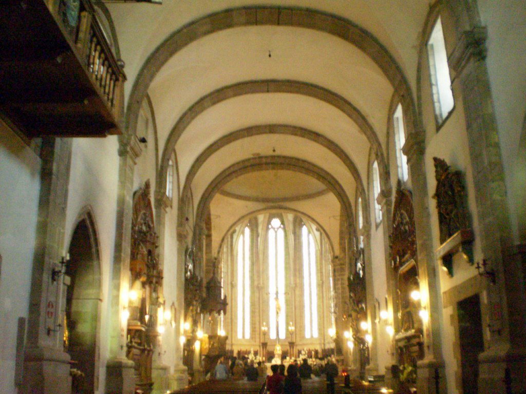 Interior de la iglesia de San Francisco, por Lala