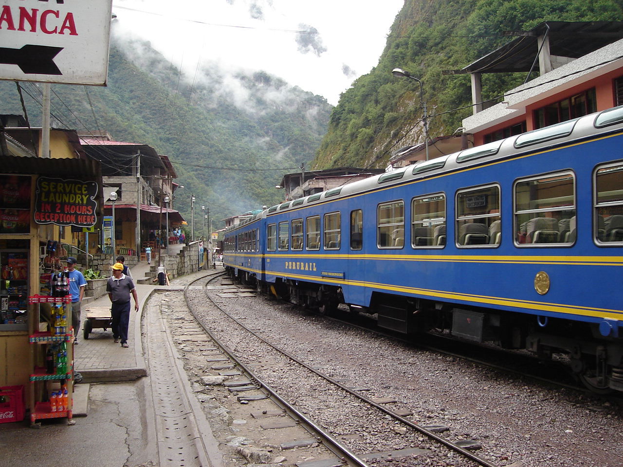 Tren a Machu Pichu, por julianna