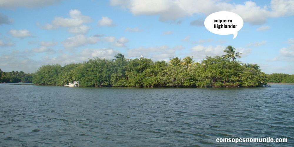 Ilha de um coqueiro só, por Com os pés no mundo