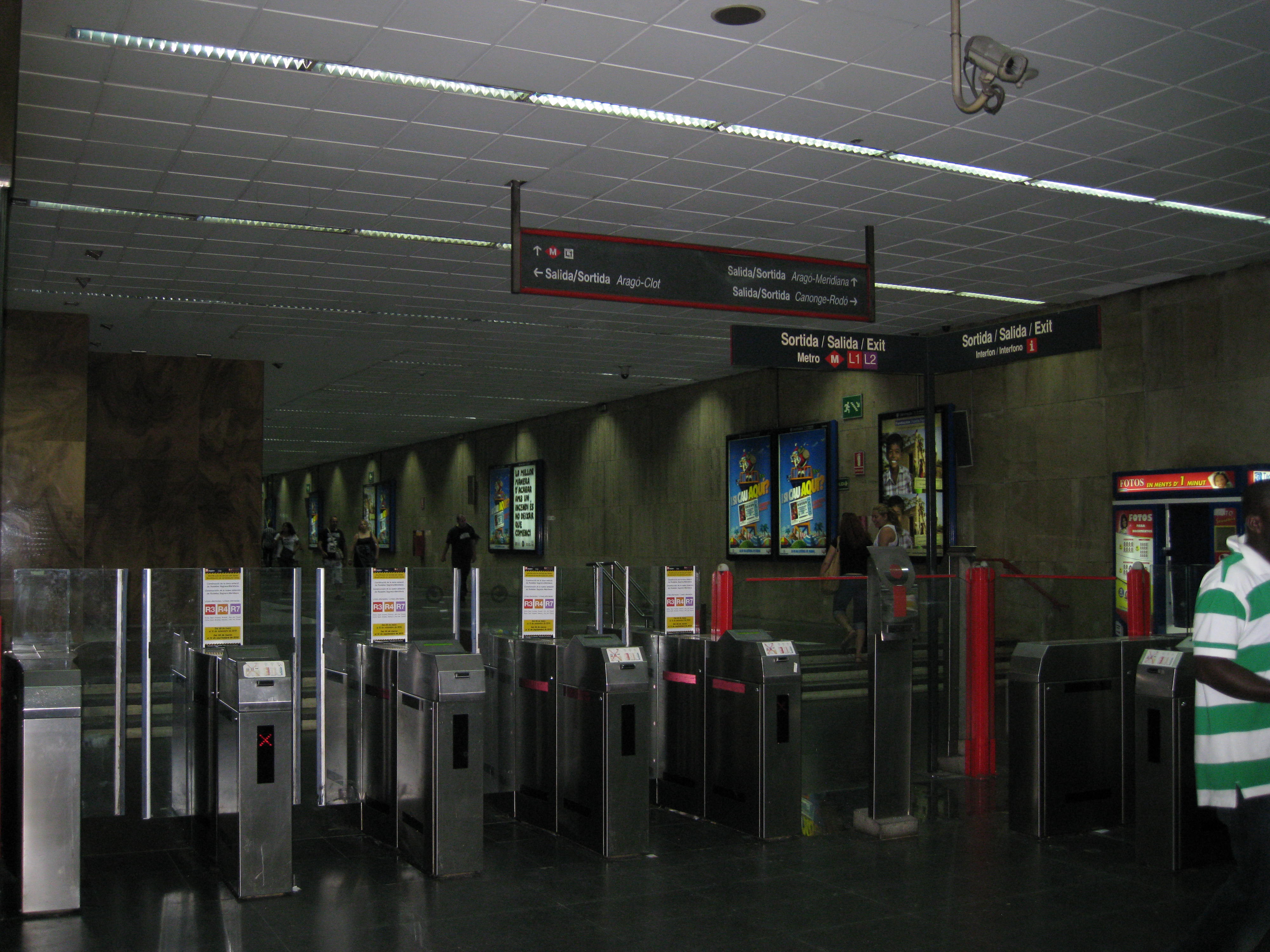 Estación del Clot - Aragó, por BarcelonaExpedition
