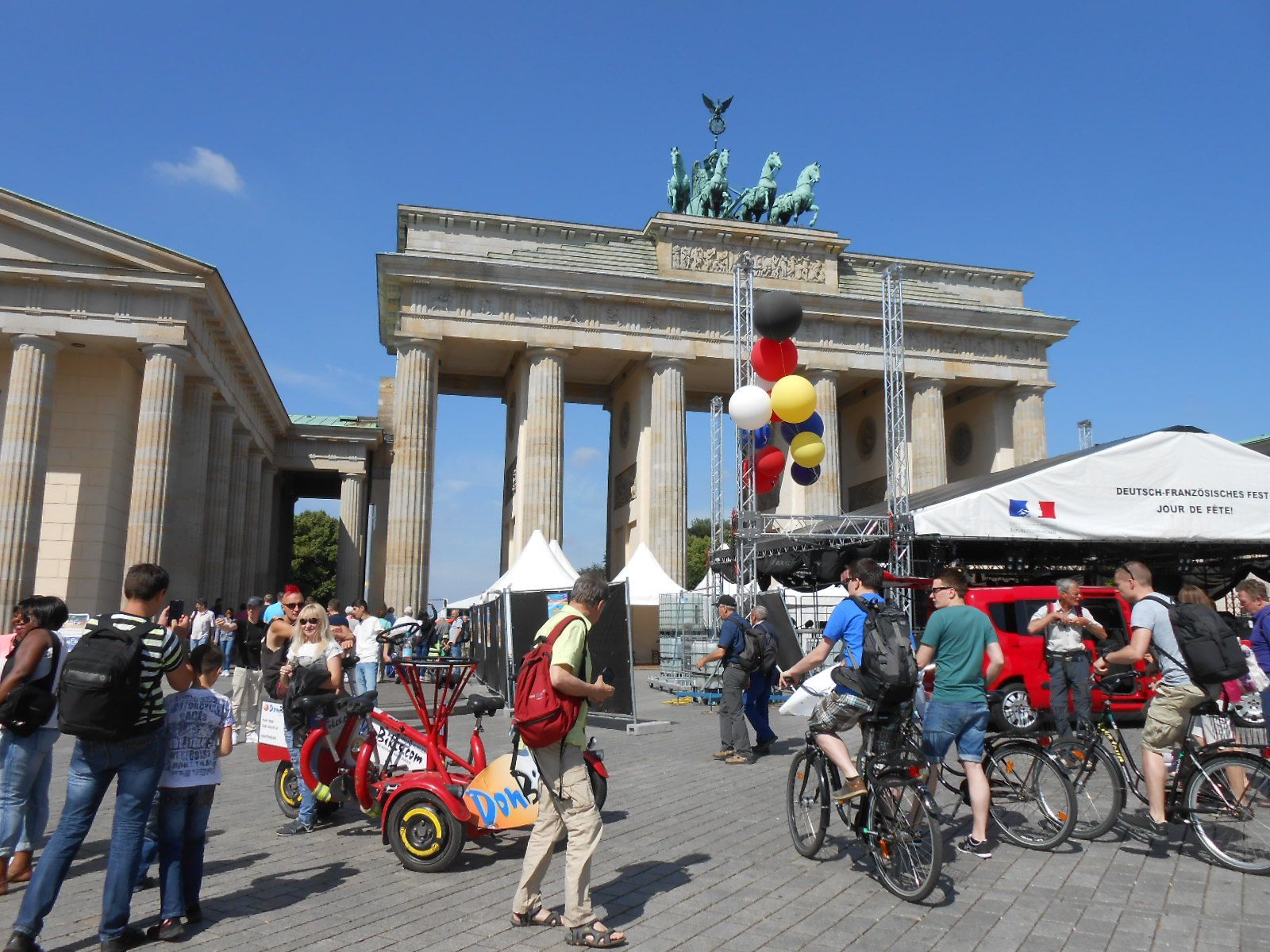 Deutsch Französischen Volksfest, por Francesca Martire