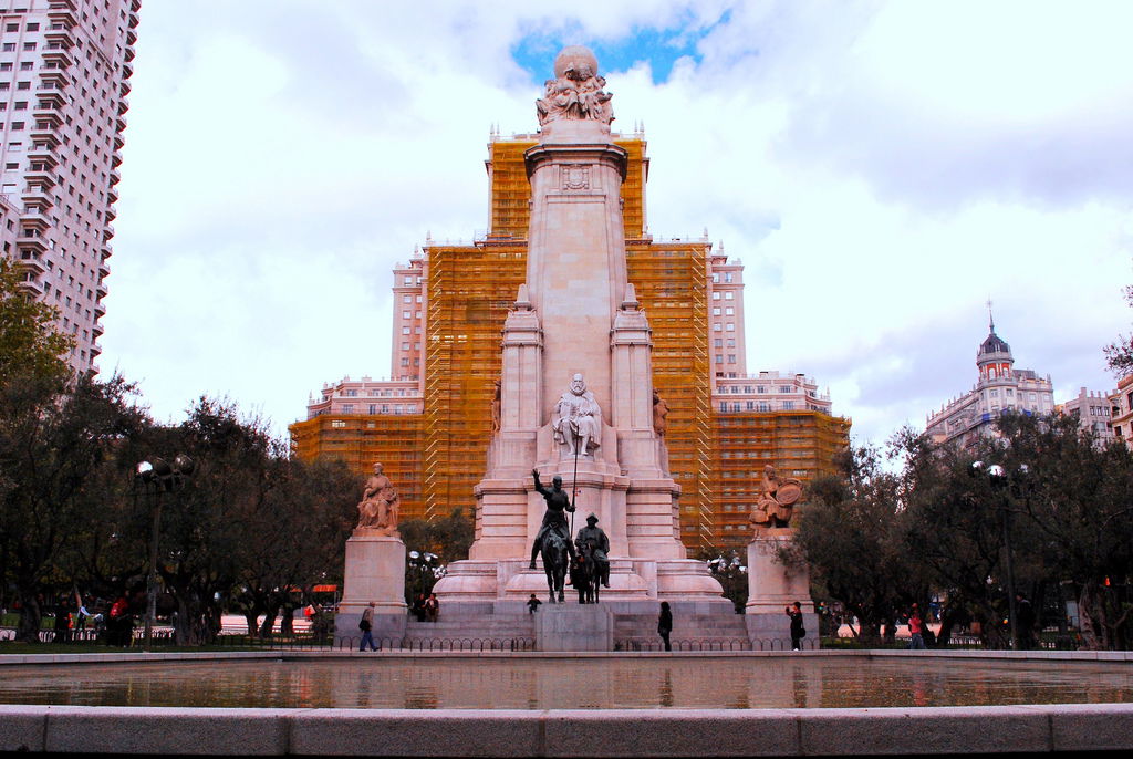 Monumento a Cervantes, por David Esteban