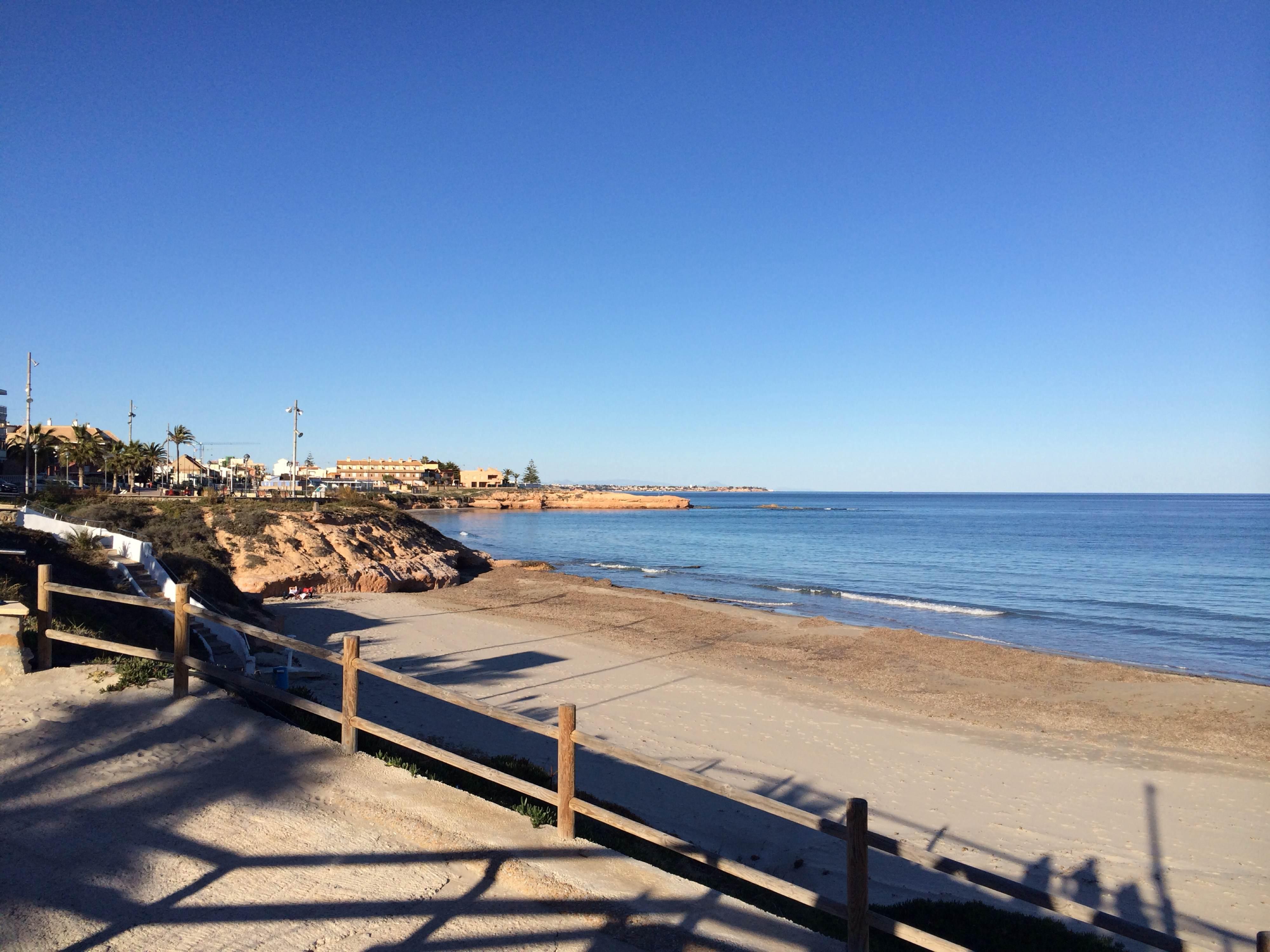 Torre y Playa de la Horadada, por Inés Chueca