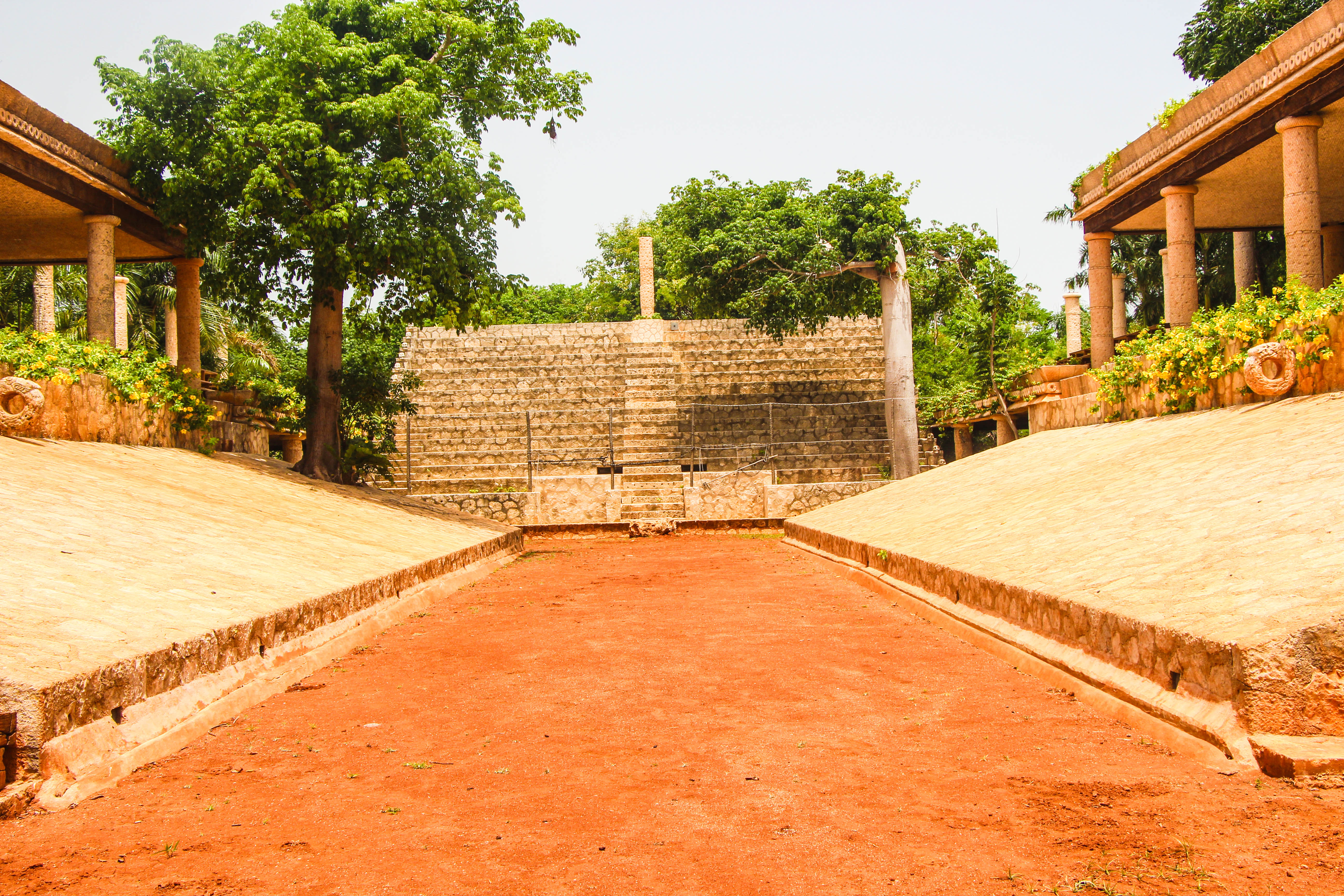 Cancha de Juego de Pelota (Xcaret), por Diana Patricia Montemayor Flores